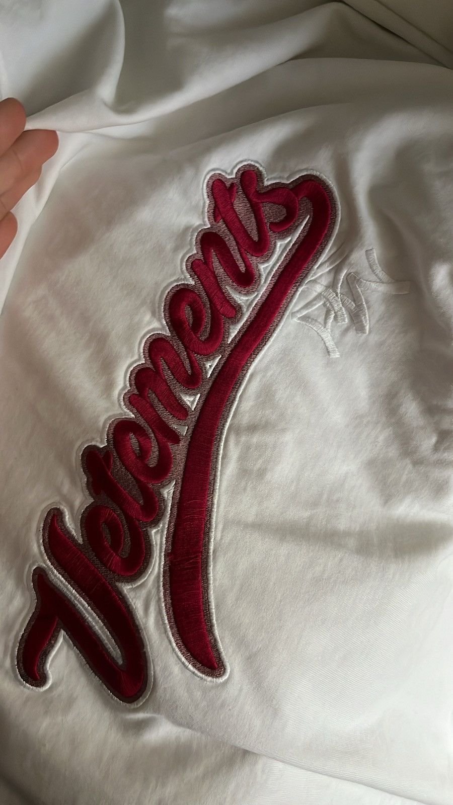 Vetements Vetements Baseball Tee Size US M / EU 48-50 / 2 - 2 Thumbnail