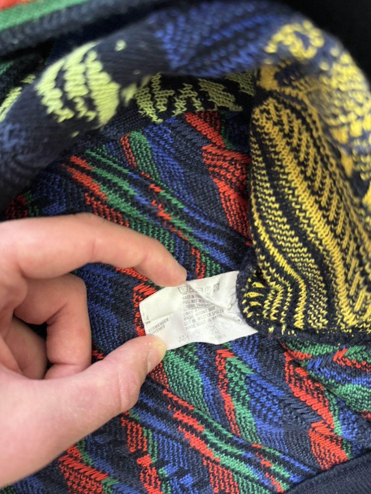 Carlo Colucci × Designer × Japanese Brand Vintage 1990’s Carlo Colucci Japanese Sweater Coogi Style Size US XL / EU 56 / 4 - 11 Thumbnail