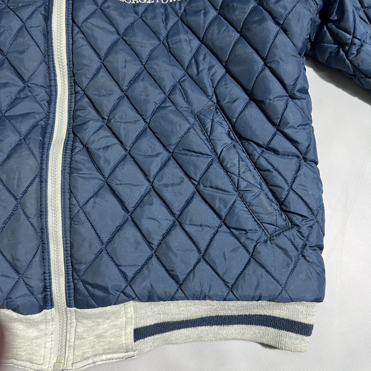 Starter Vintage Y2K Starter Georgetown Reversible Bomber Streetwear Size US L / EU 52-54 / 3 - 14 Thumbnail