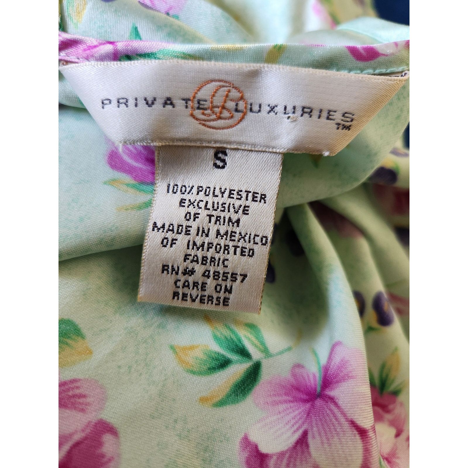 Other Vintage Private Luxuries Women's Boho Floral Maxi Dress S Size S / US 4 / IT 40 - 4 Thumbnail