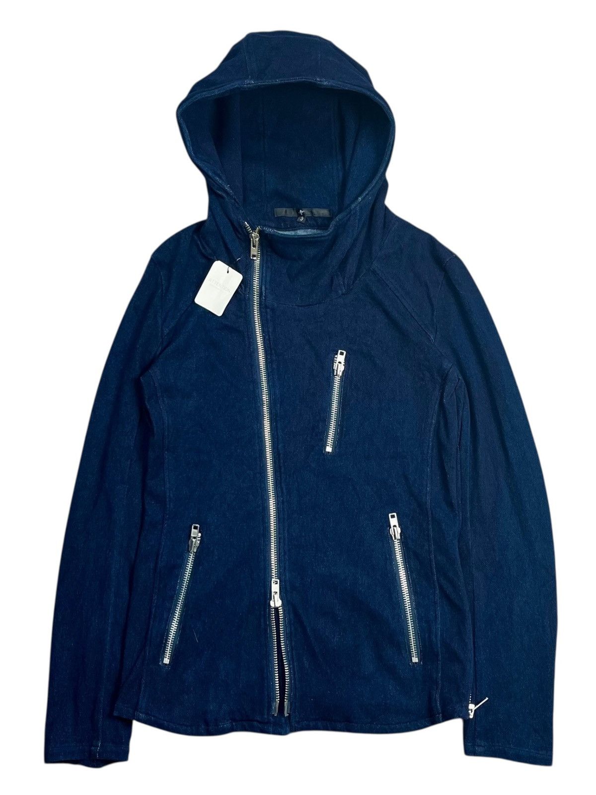 BUFFALO BOBS 2000s No ID - Asymetrical Zips Jacket Size US M / EU 48-50 / 2 - 1 Thumbnail
