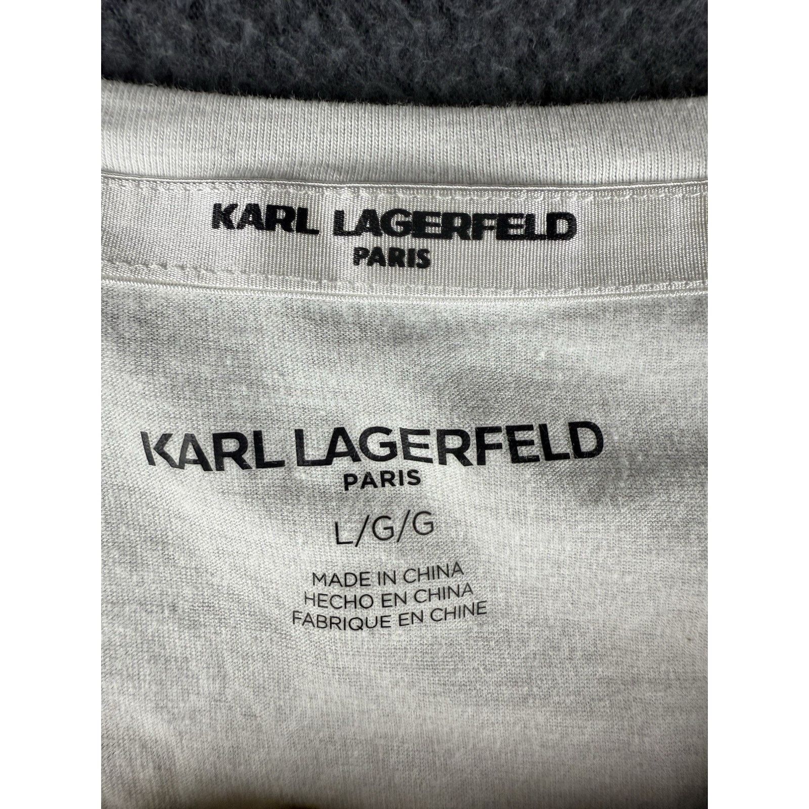 Karl Lagerfeld Karl Lagerfeld Paris C'est La Vie Embroidered Shirt White L Size L / US 10 / IT 46 - 3 Thumbnail