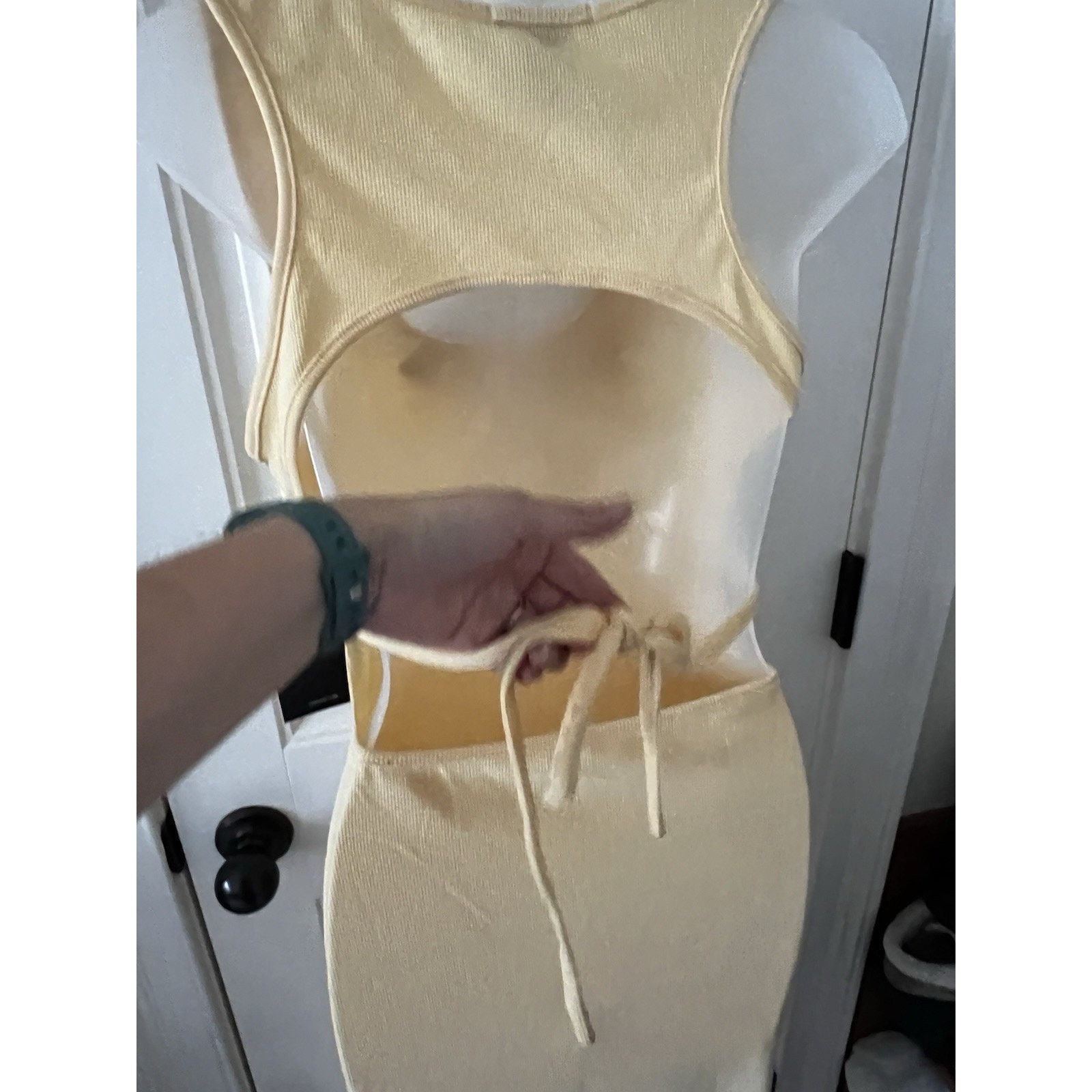 Forever 21 Forever 21 long Maxi knit ribbed dress open back Design M Size M / US 6-8 / IT 42-44 - 9 Thumbnail