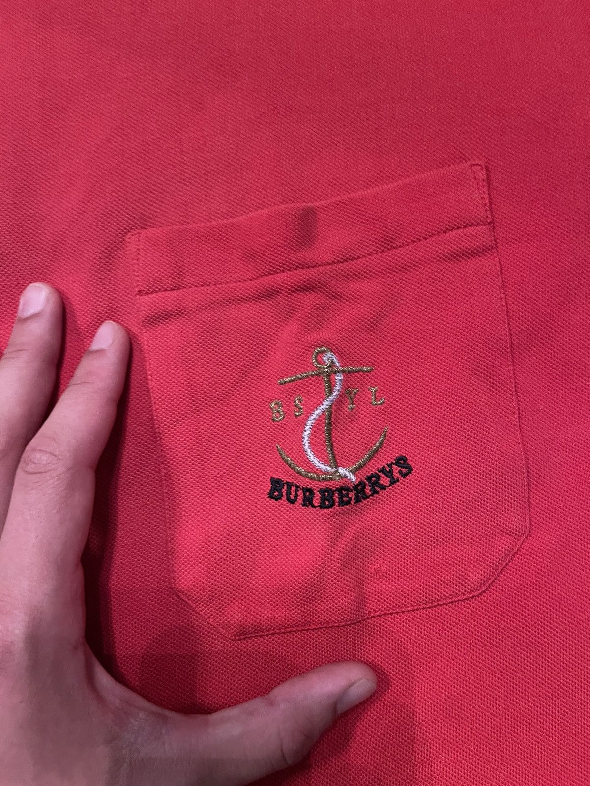 Burberry × Designer × Vintage Burberry’s 90s vintage polo t-shirt Size US M / EU 48-50 / 2 - 4 Thumbnail