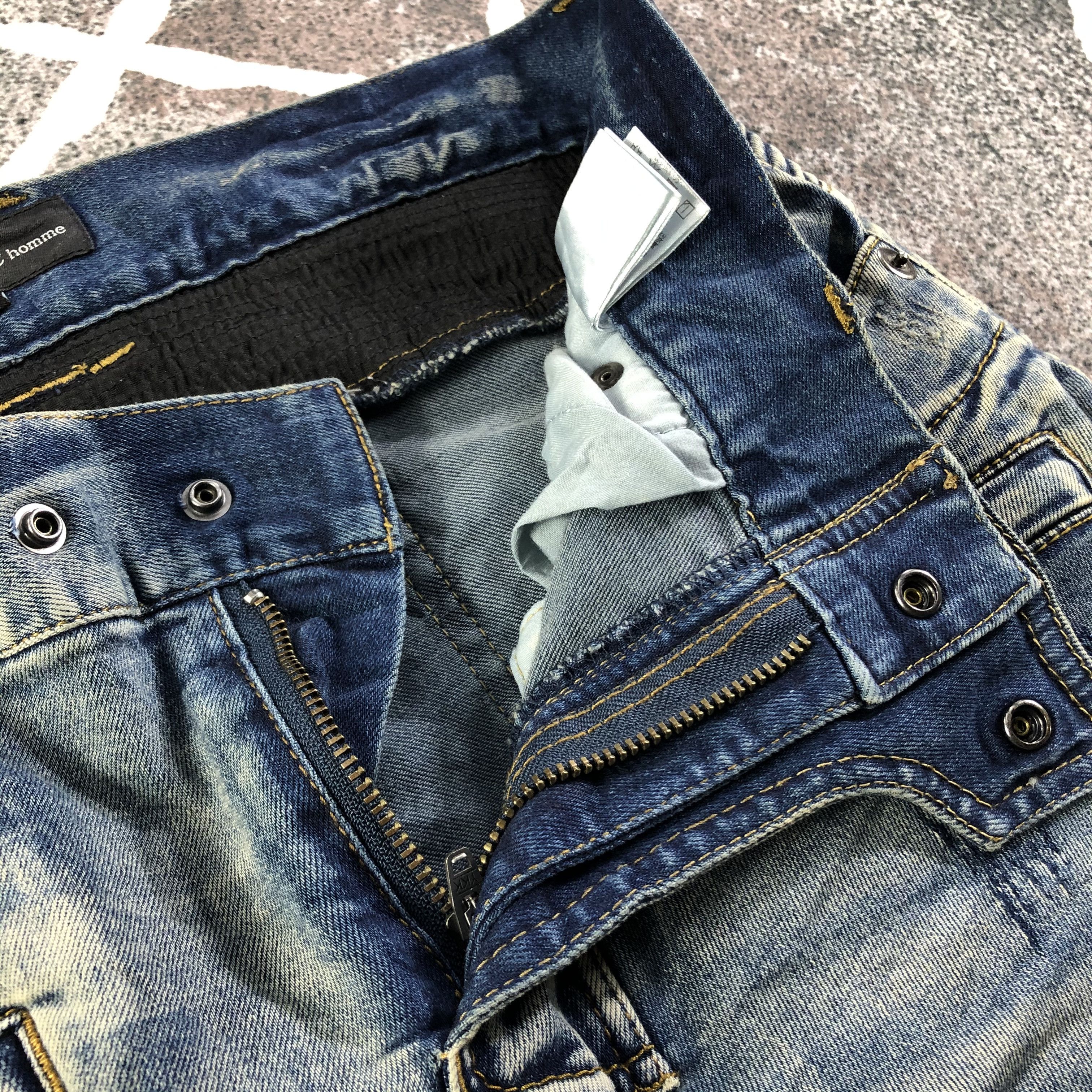 In The Attic In The Attic Biker Jeans KJ2034 Size US 32 / EU 48 - 7 Thumbnail