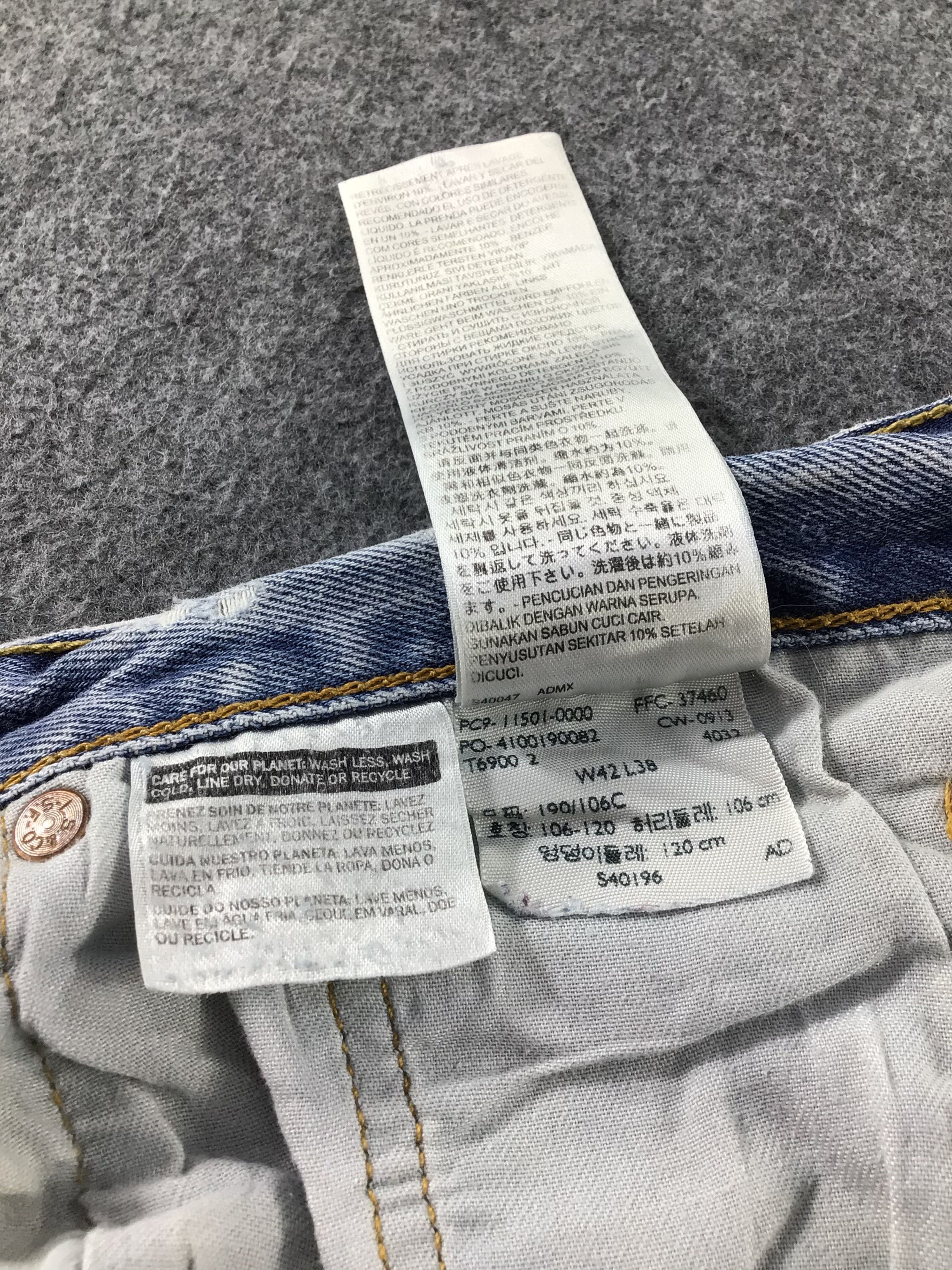 Levi's × Vintage Vintage Levis 501 Jeans-JM266 Size US 39 - 14 Thumbnail