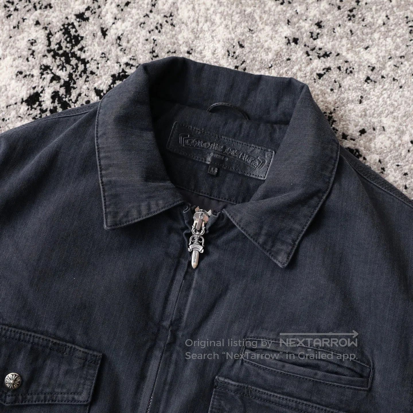 Chrome Hearts chrome hearts black houndstooth jacket. Size US M / EU 48-50 / 2 - 9 Thumbnail