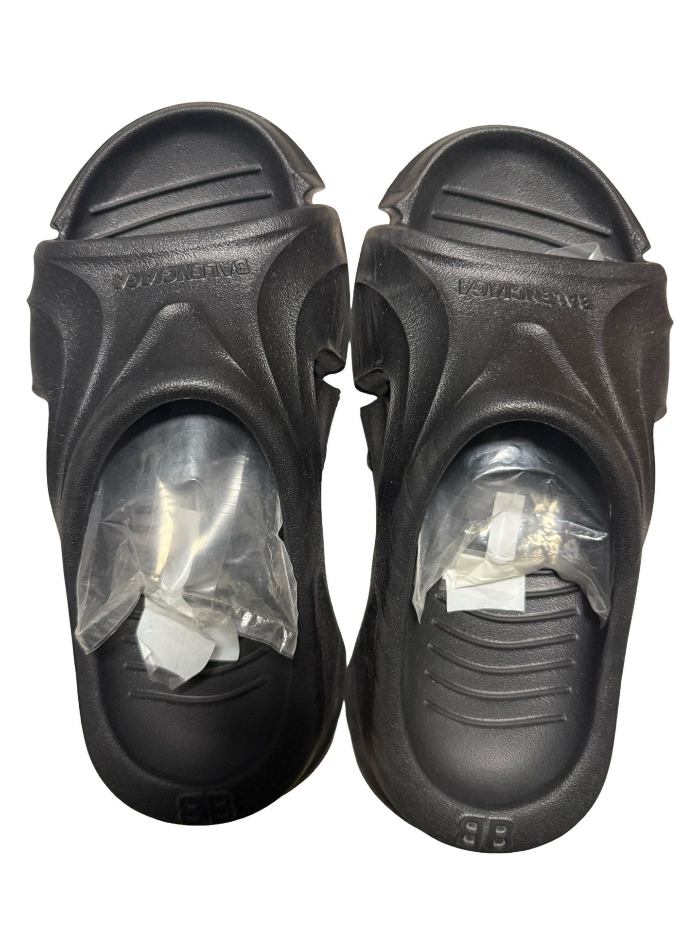 Balenciaga Balenciaga Mold Logo Slides Size 37 Size US 5 / EU 37 - 1 Thumbnail