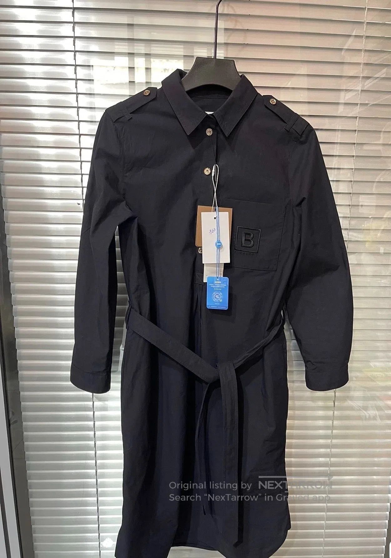Burberry Burberry Long Sleeve Shirt Dress. Size US XS / EU 42 / 0 - 1 Thumbnail