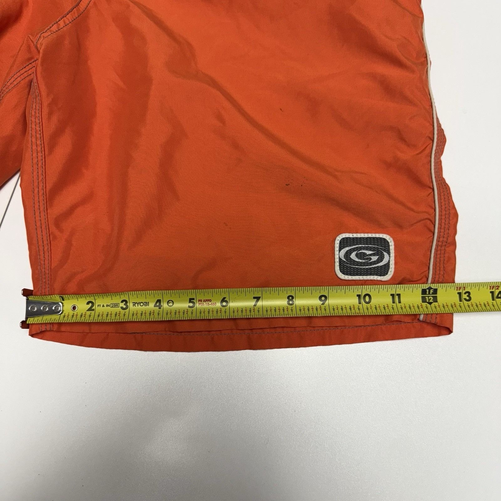 Gotcha Vintage Gotcha Swim Trunks Shorts Mens 34 Orange Y2K 90s Size US 34 / EU 50 - 17 Thumbnail
