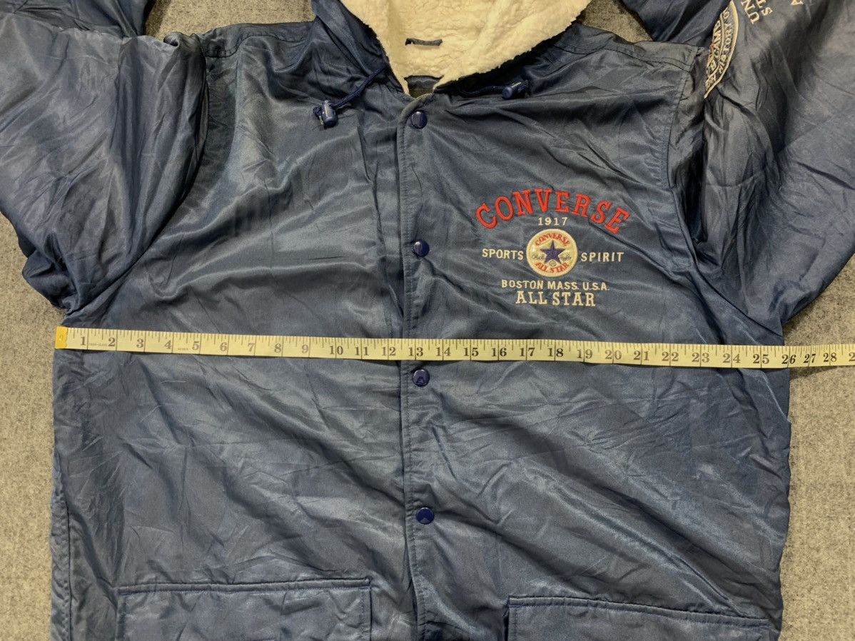 Converse 90s All Star Chuck Taylor Sherpa Hooded Jacket Padded Size US M / EU 48-50 / 2 - 12 Thumbnail