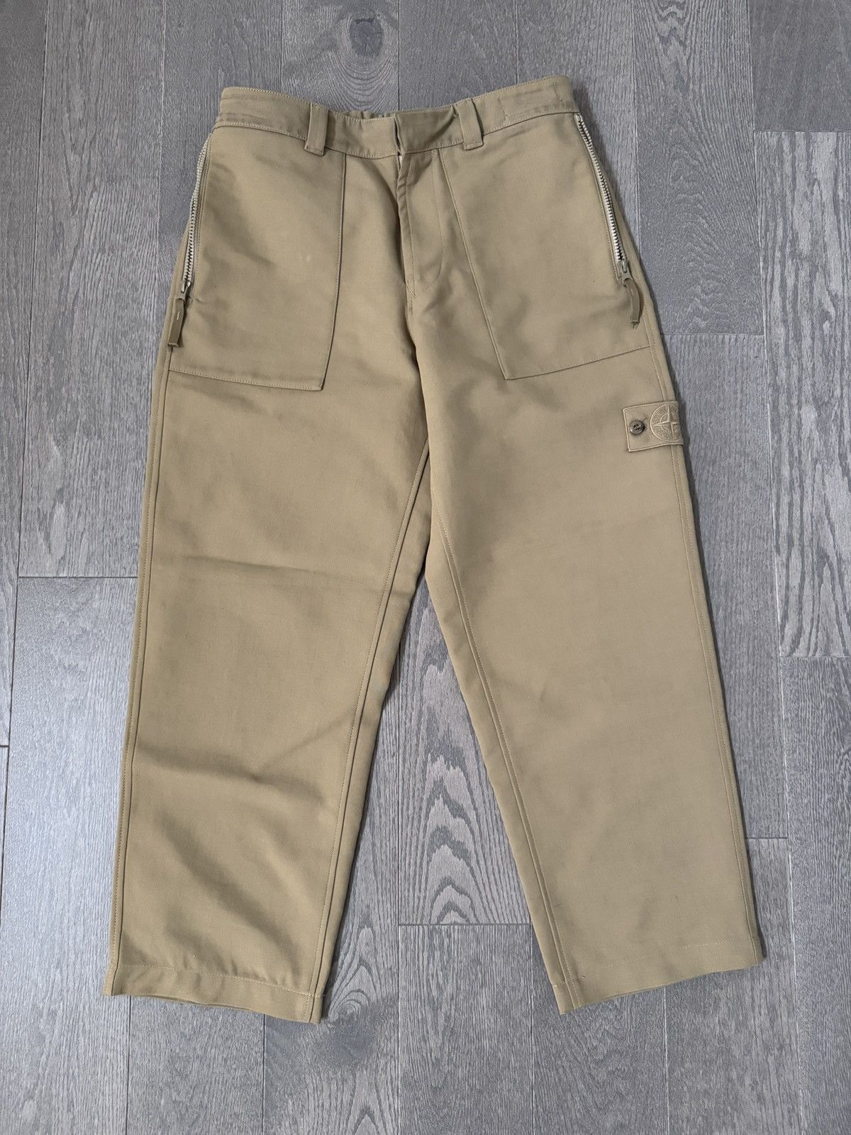 Stone Island × Stone Island Shadow Project Stone Island Ghost Piece Gabardine Work Pant Size US 30 / EU 46 - 4 Thumbnail