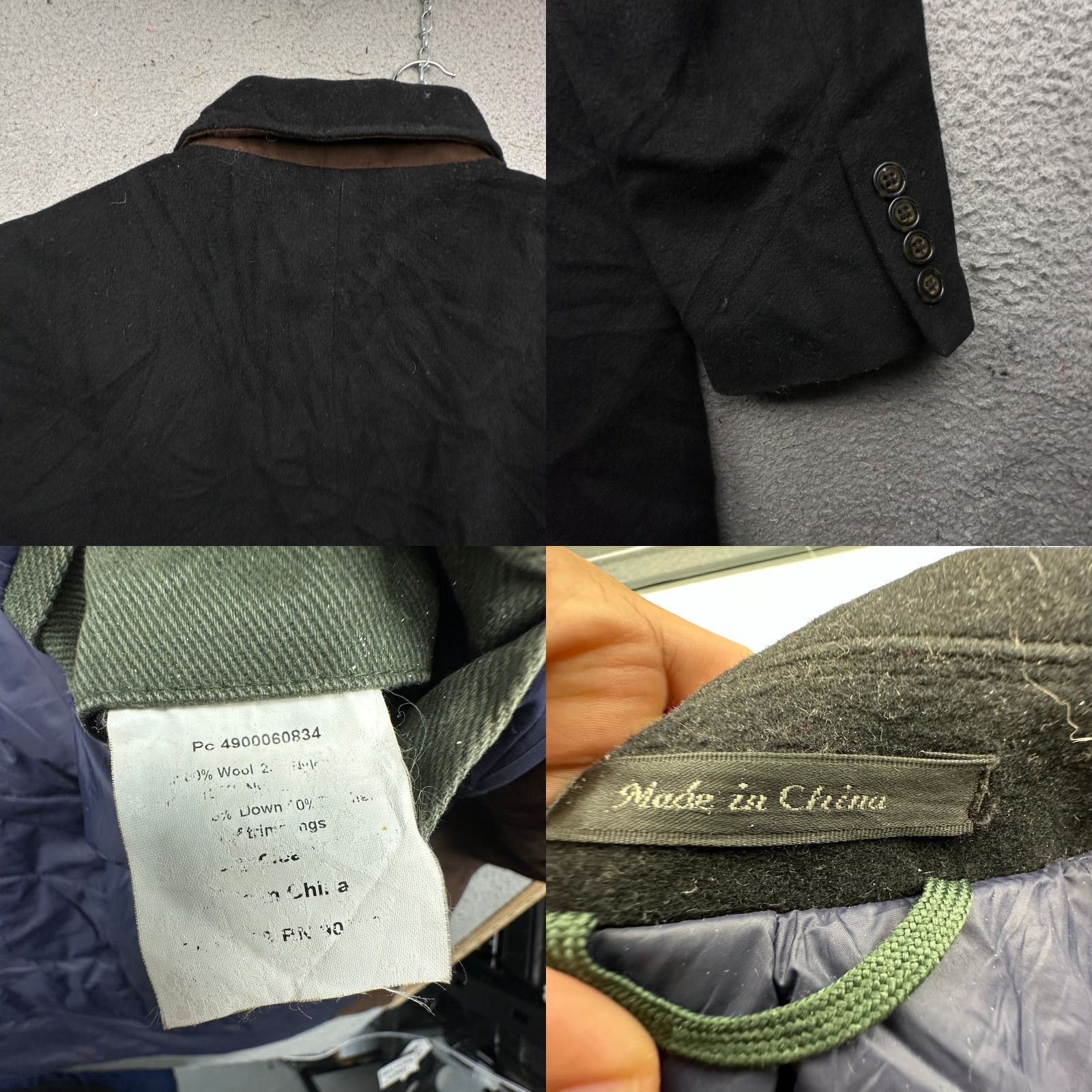 Ralph Lauren Lauren Ralph Lauren Ladd Tech Wool Blend Down Filled Coat Mens 42R Large Black Wool Blend Down Filled Coat Mens 42R Large Black Size US XS / EU 42 / 0 - 9 Thumbnail