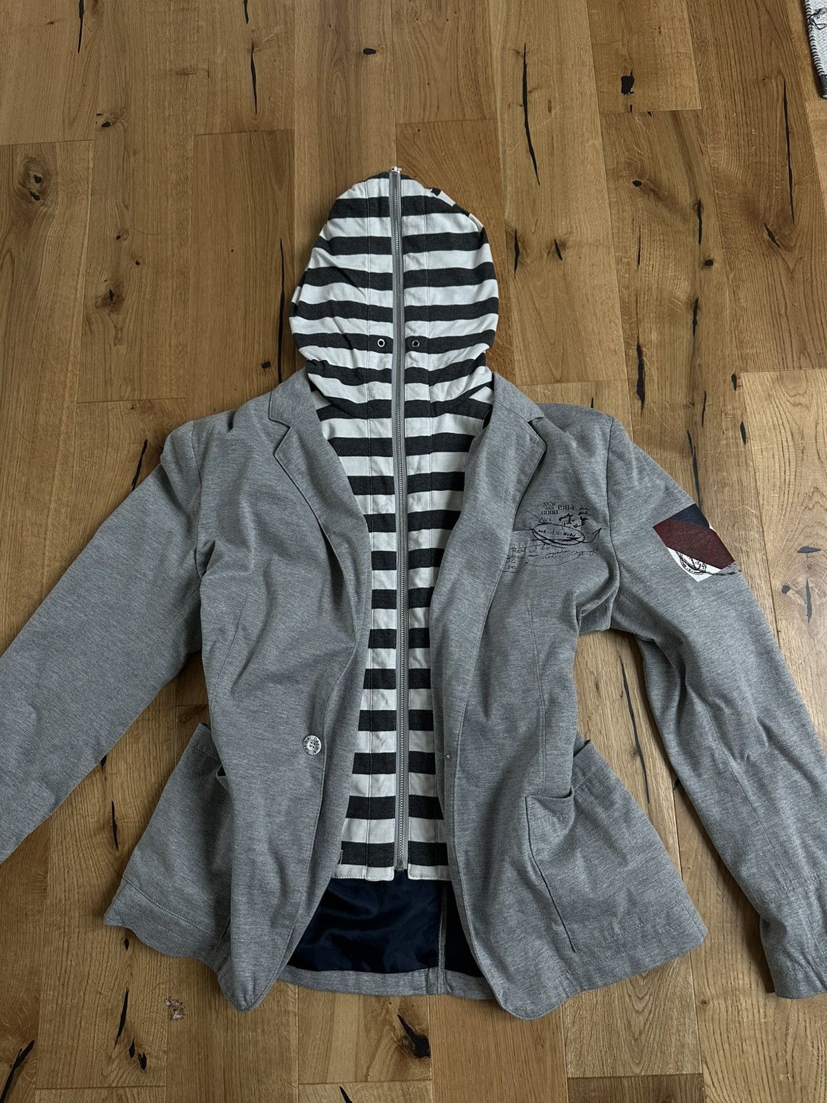 Desigual DESIGUAL VINTAGE JAPAN HOODED BLAZER Size US L / EU 52-54 / 3 - 4 Thumbnail