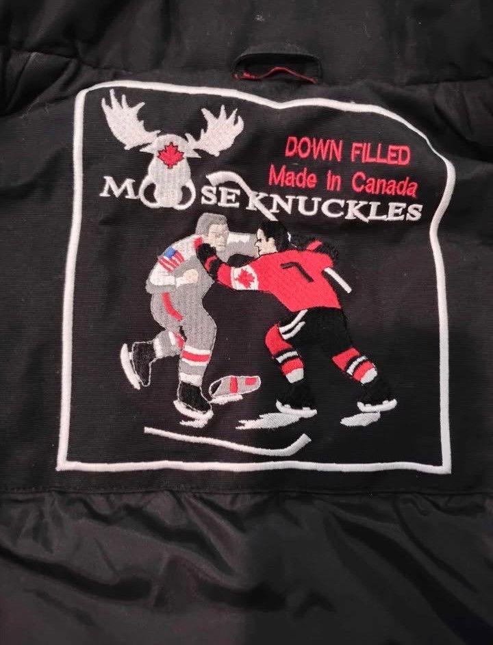 Moose Knuckles Moose Knuckle Womens Black Bomber Luxury Jacket Size L / US 10 / IT 46 - 2 Thumbnail