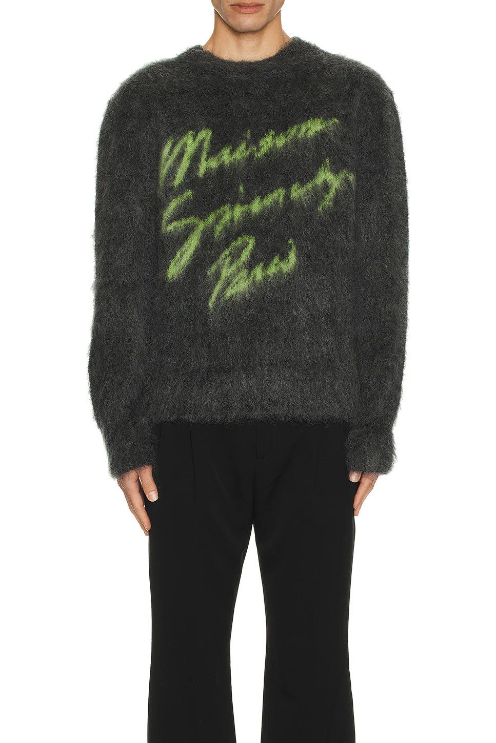 Givenchy o1srvl11e0326 Sweater in Charcoal Size US M / EU 48-50 / 2 - 3 Thumbnail
