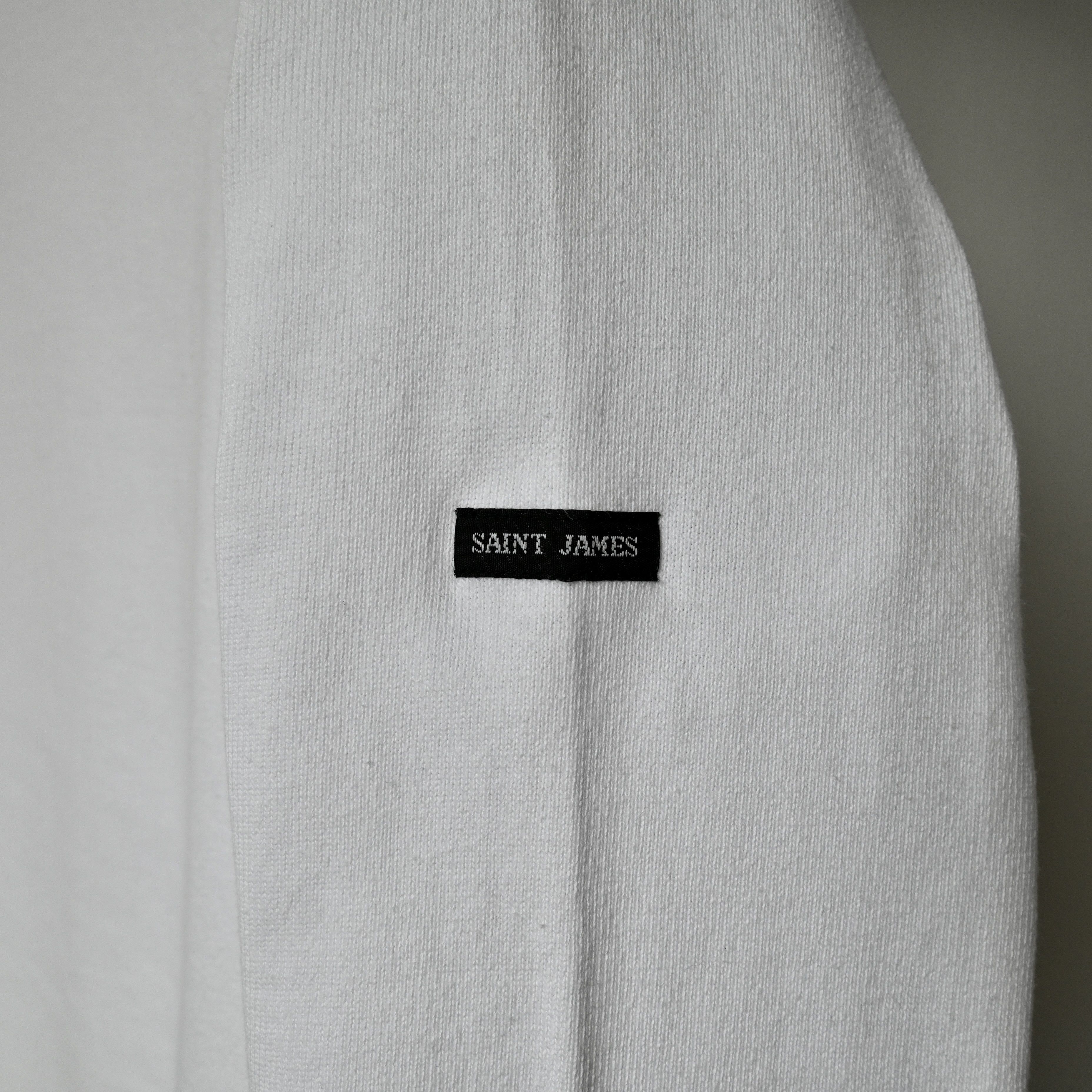 Saint James SAINT JAMES heavyweight cotton solid basque shirt, size 3 Size US S / EU 44-46 / 1 - 6 Thumbnail