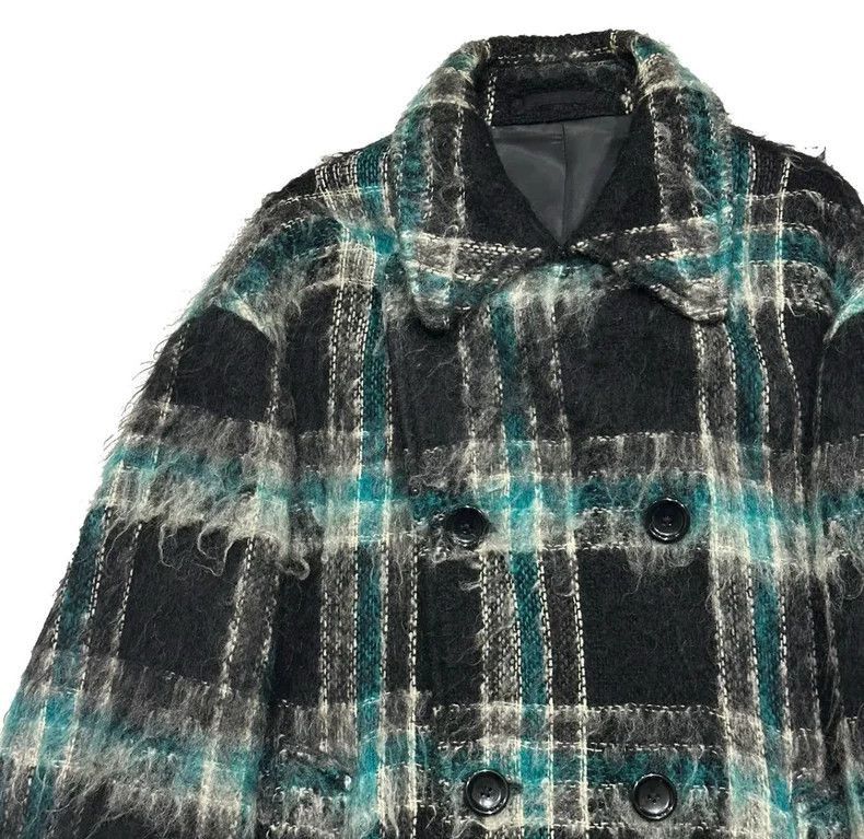 Yohji Yamamoto yohji yamamoto | 1990s plaid double-breasted coat-2505 Size US L / EU 52-54 / 3 - 2 Thumbnail