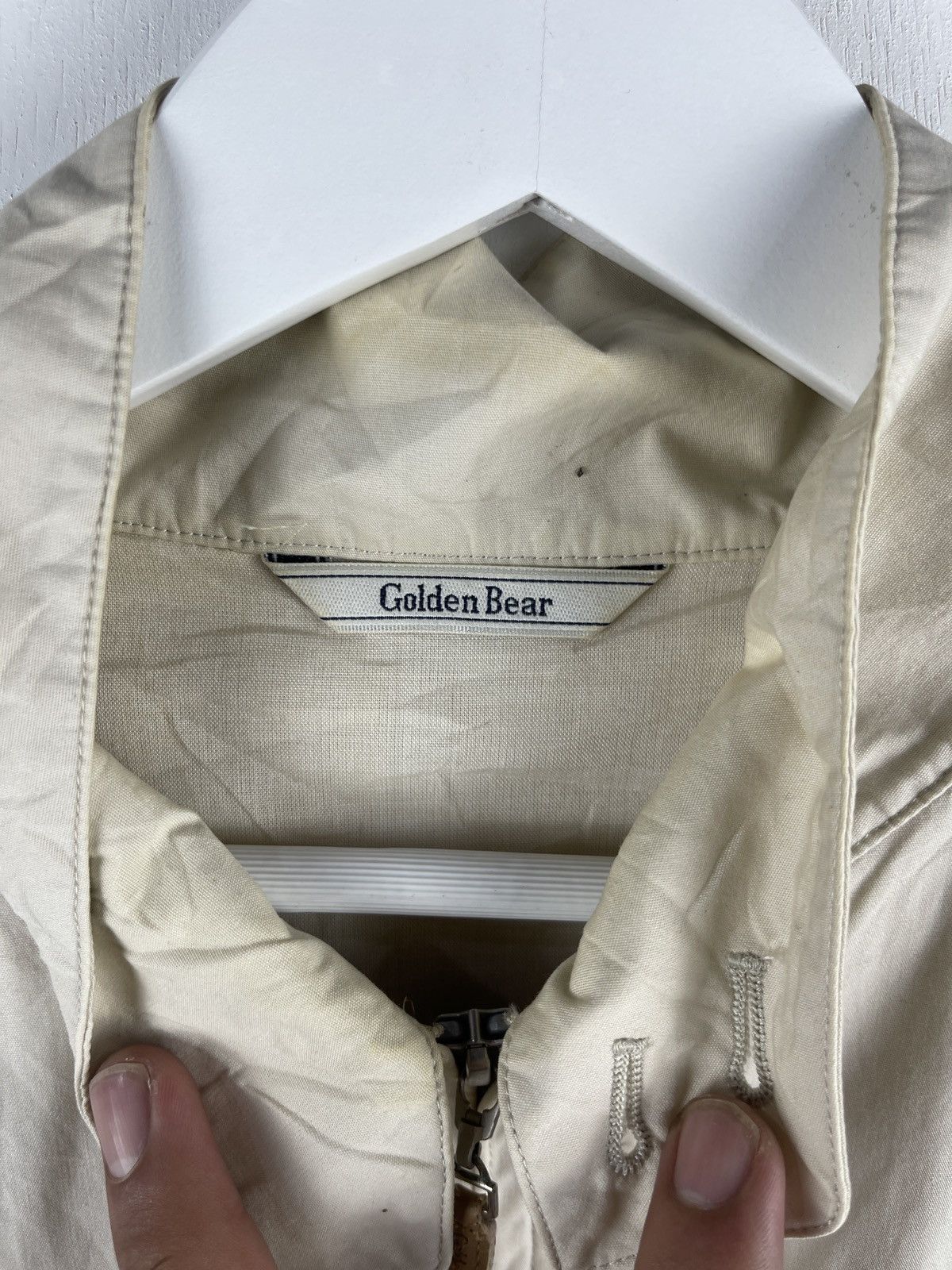 Golden Bear × Japanese Brand × Vintage Vintage Golden Bear Full Zipper Jacket🔥 Size US XL / EU 56 / 4 - 5 Thumbnail