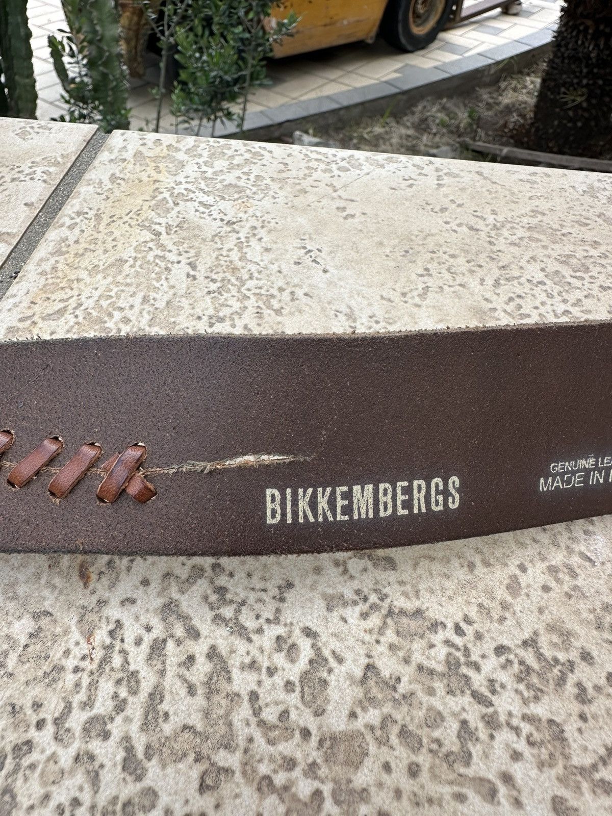 Dirk Bikkembergs Dirk Bikkembergs Leather Belt Brown Size ONE SIZE - 6 Thumbnail