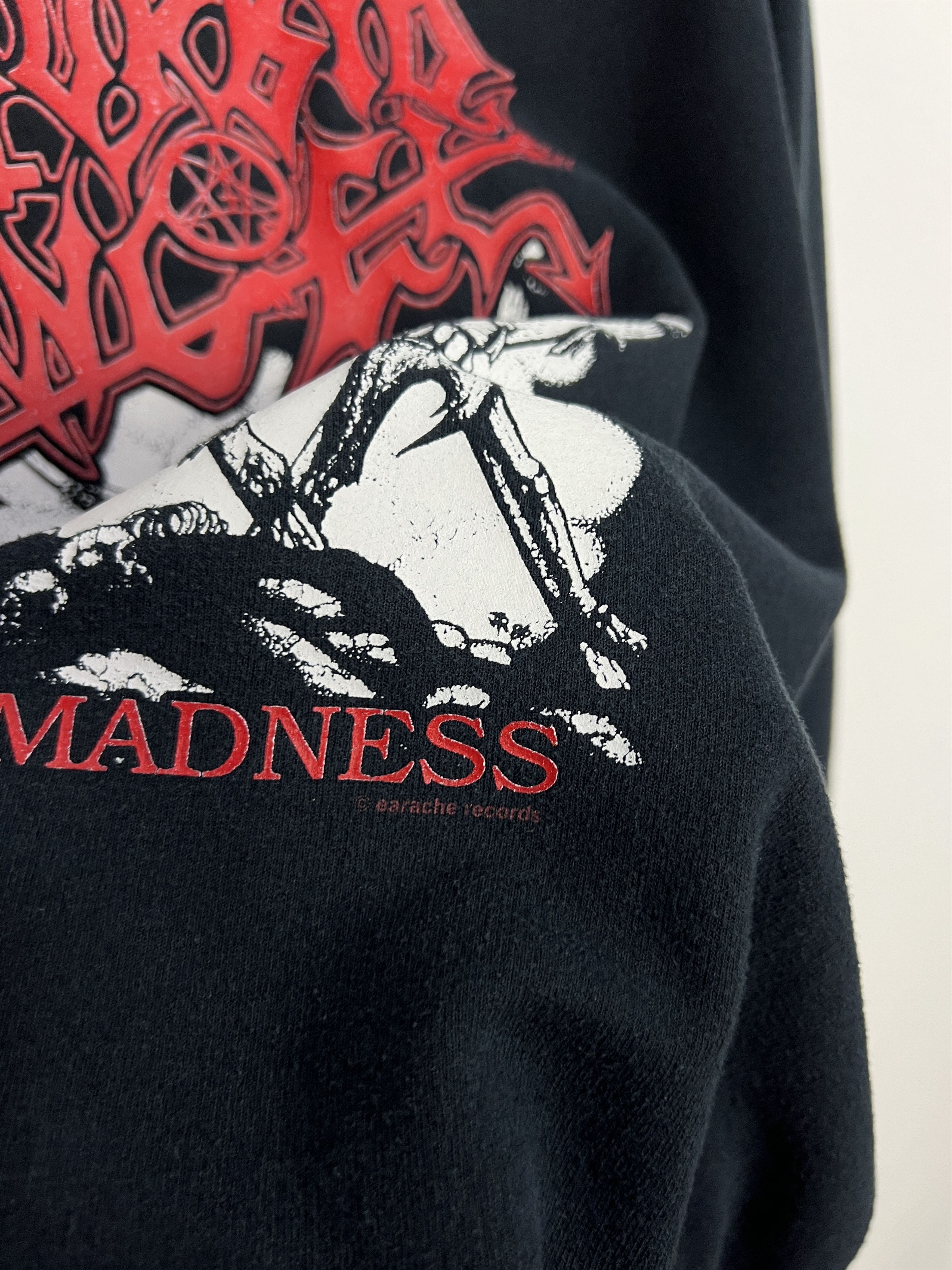 Gildan Morbid Angel Hoodie Band Rare Metal Tour Death Mena Hype Size US M / EU 48-50 / 2 - 9 Thumbnail