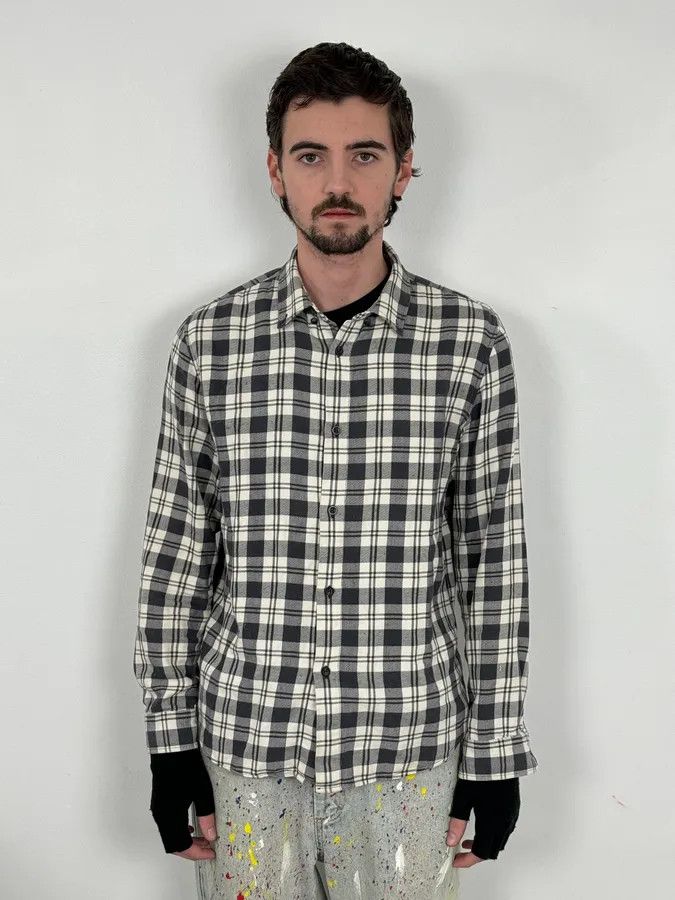 A.P.C. A.P.C. Classy Checkered Black & White Shirt Size US M / EU 48-50 / 2 - 2 Thumbnail