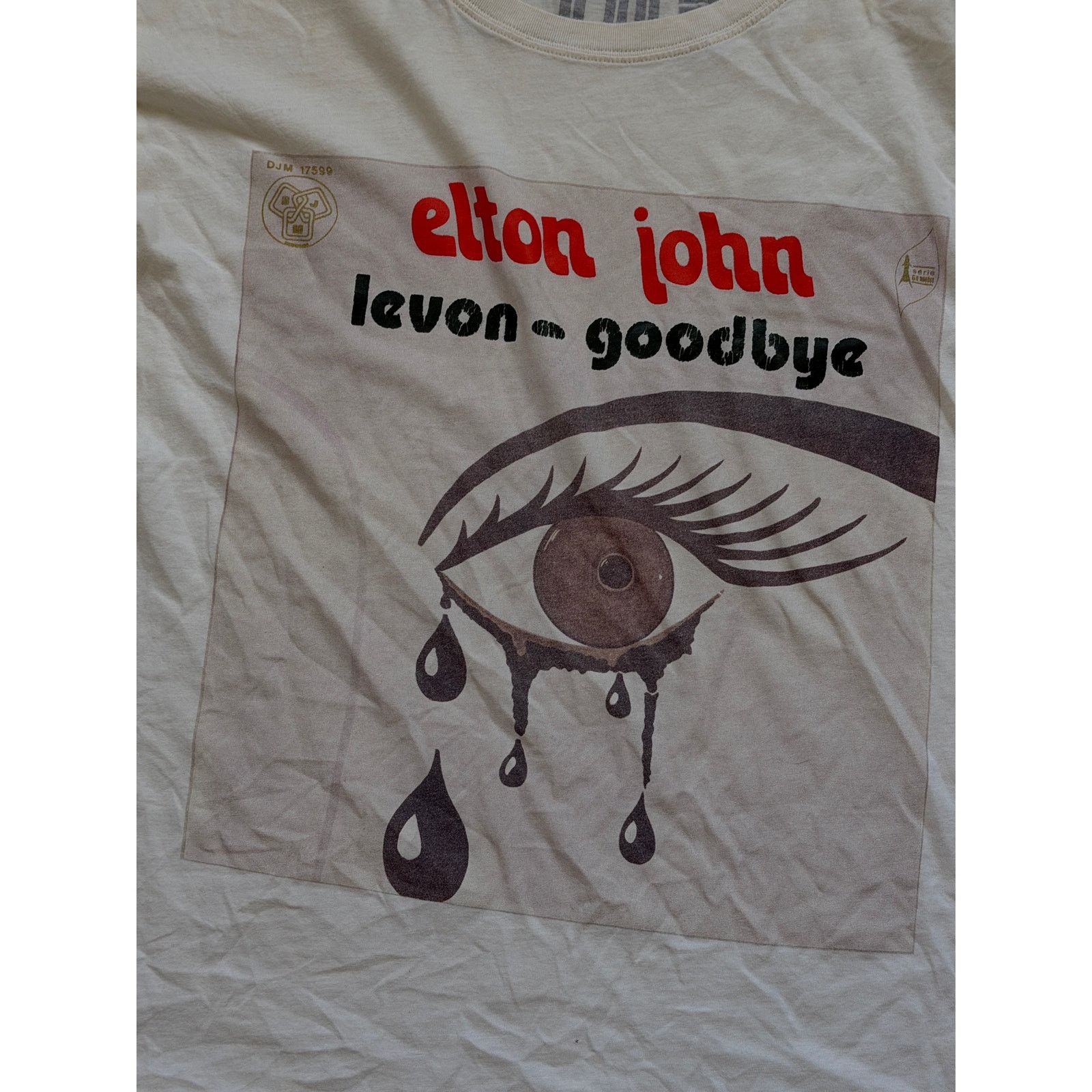 Gucci Gucci Elthon John white T-shirt Size US L / EU 52-54 / 3 - 2 Thumbnail