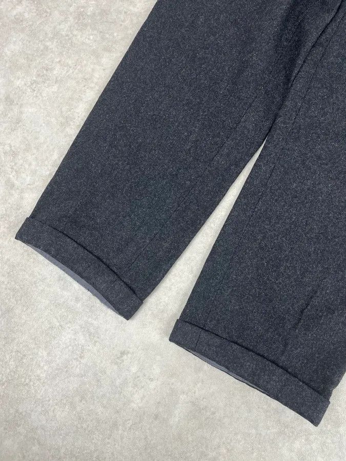 Gianfranco Ferre 2000s Gianfranco Ferré Dark Grey Wool Tailored Pants Size US 34 / EU 50 - 9 Thumbnail