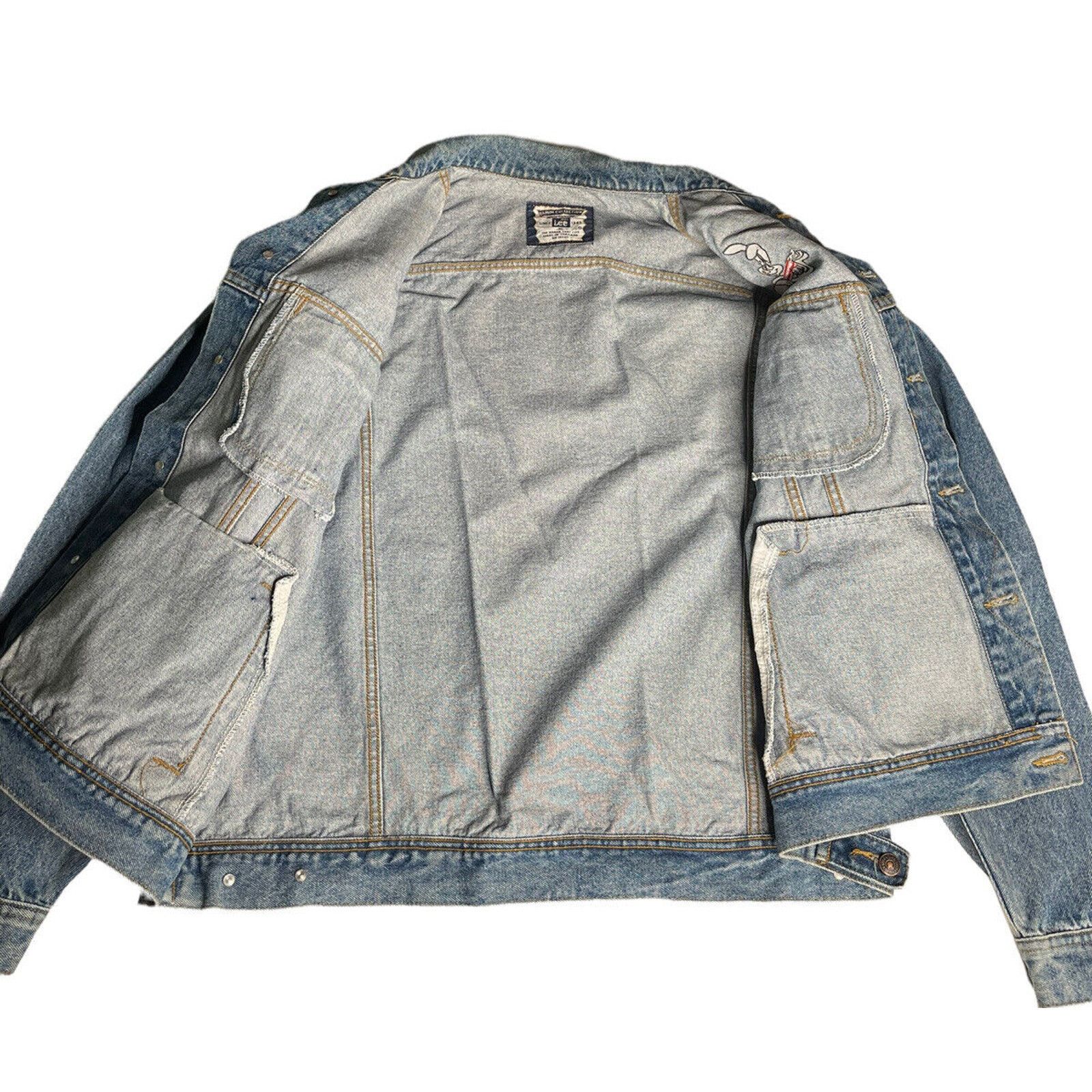 Lee Vtg Lee Trucker Jean Jacket Betty Crocker Trix Bunny XL Size US XL / EU 56 / 4 - 11 Thumbnail