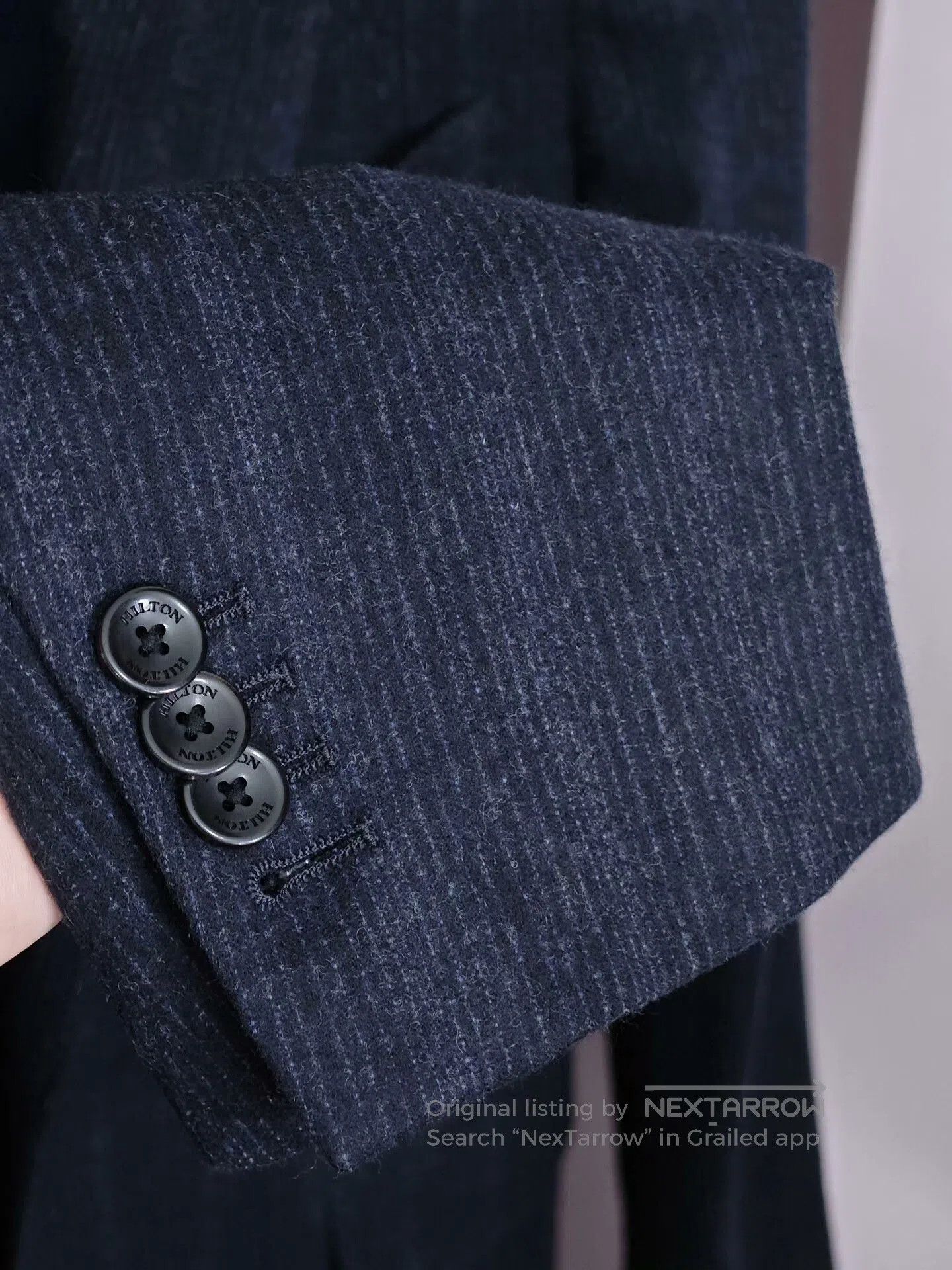 Luciano Barbera Carlo Barbera Wool Blend Suit Jacket. Size US M / EU 48-50 / 2 - 4 Thumbnail