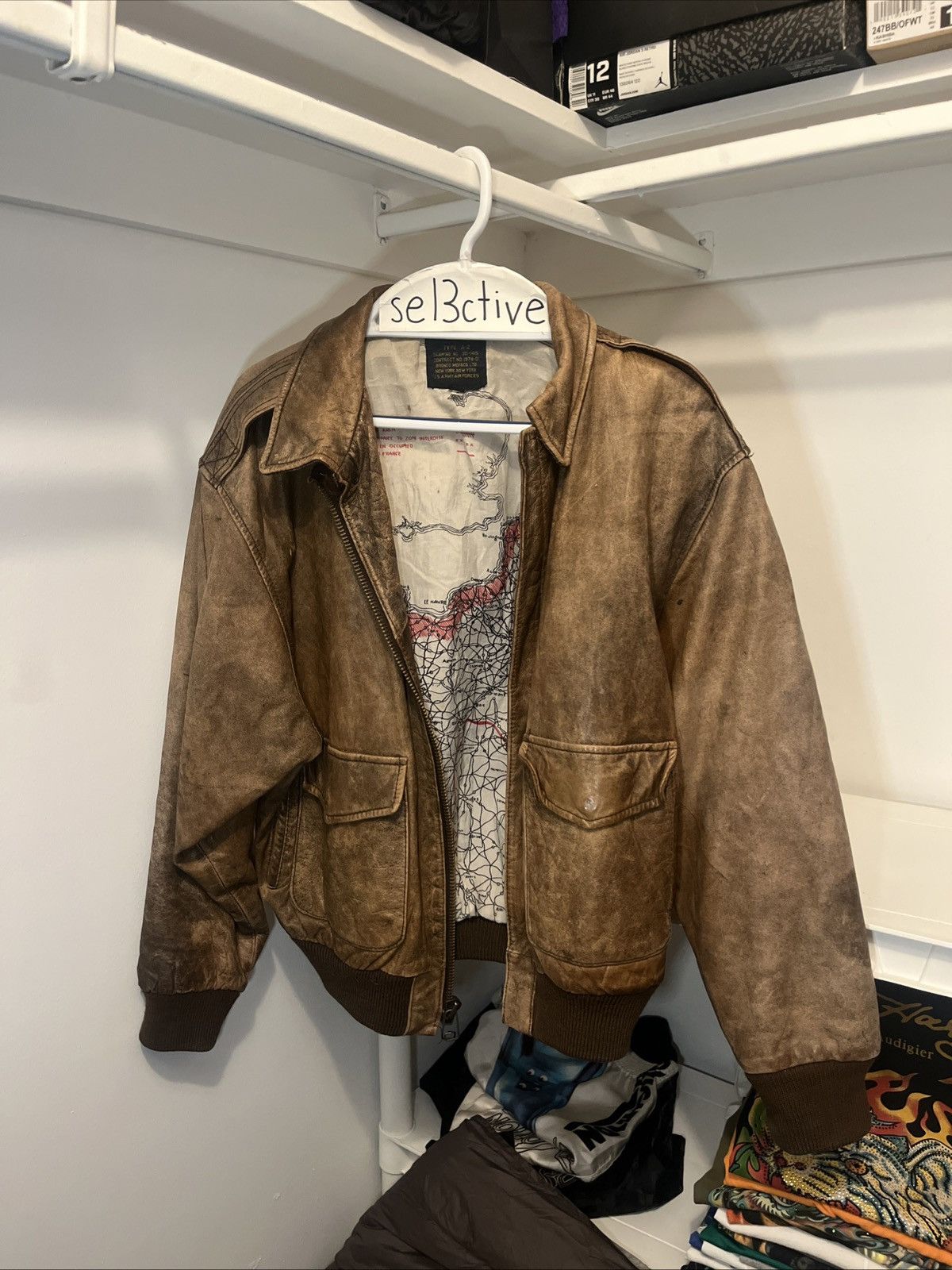 Vintage Type A-2 Flyer’s Leather Jacket