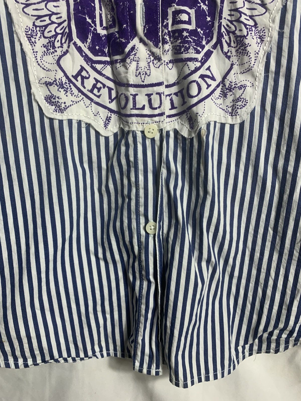 Japanese Brand Japanese Poem Style DOHC button shirt Size US S / EU 44-46 / 1 - 10 Thumbnail