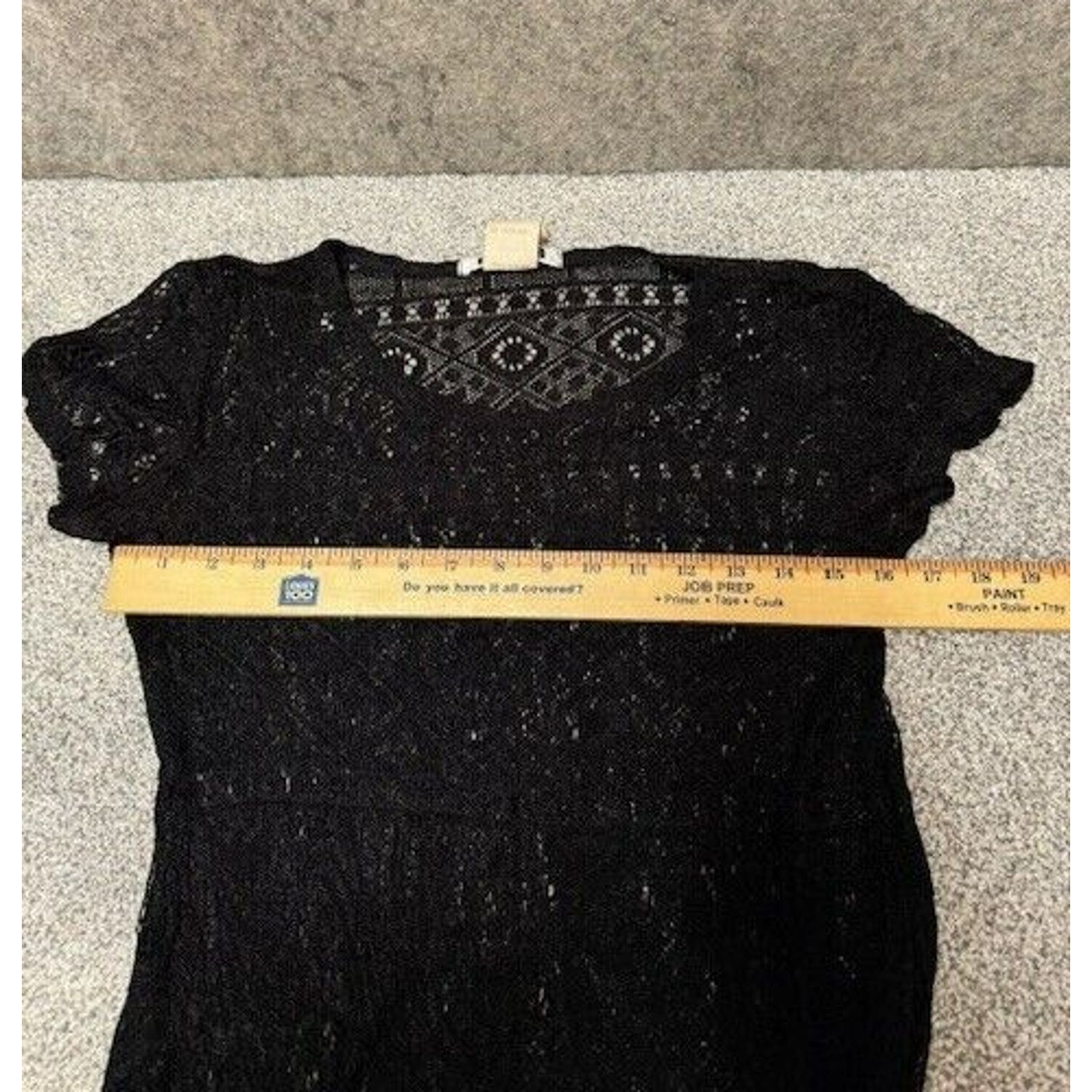 Other Brentwood Tunic Blouse Womens M Lace Boho Whimsigoth Grunge Size M / US 6-8 / IT 42-44 - 5 Thumbnail