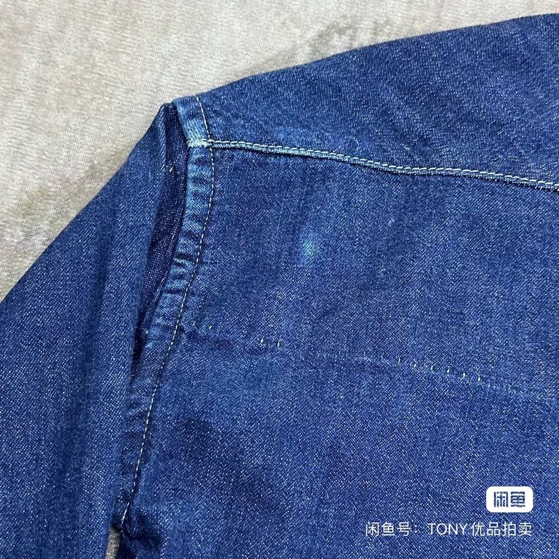 Visvim VisvimLHAMO SHIRT (ONE-WASH) INDIGO Denim Robe 2504-Nextarr Size US S / EU 44-46 / 1 - 7 Thumbnail
