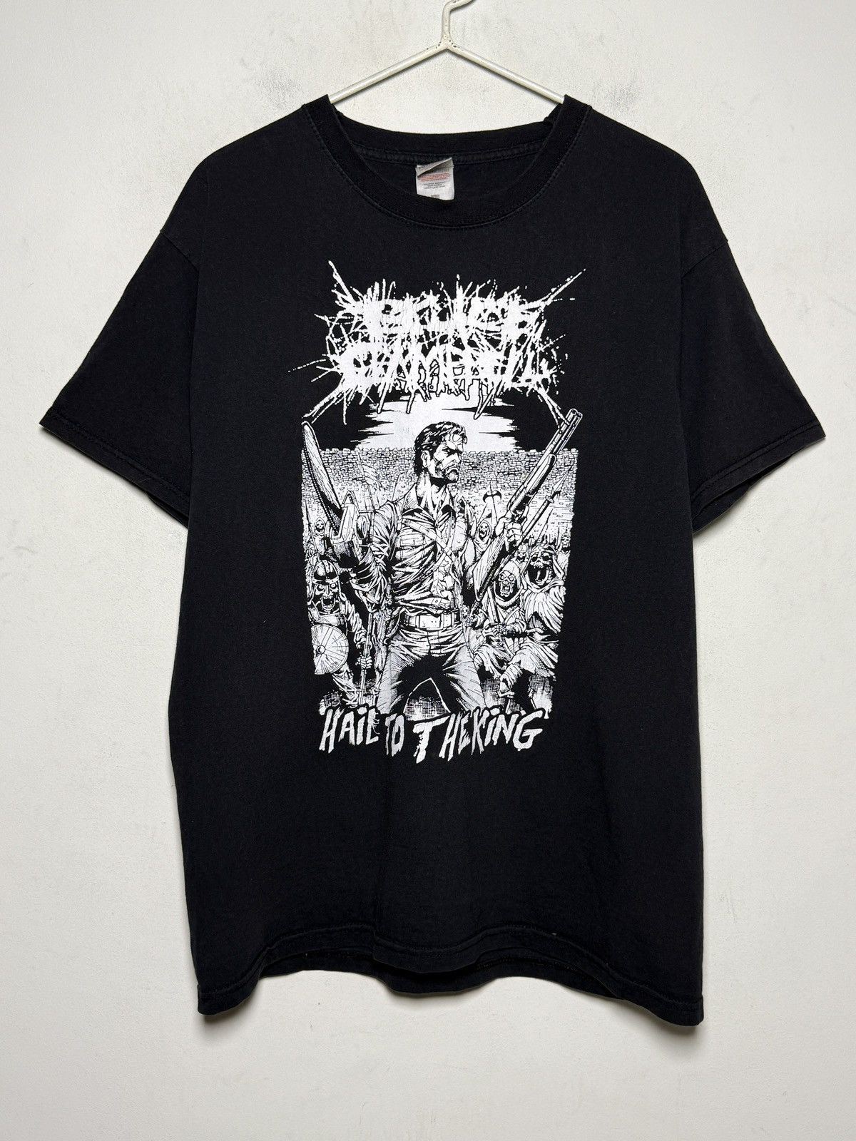 Vintage Bruce Campbell / Evil Dead tribute band tee.