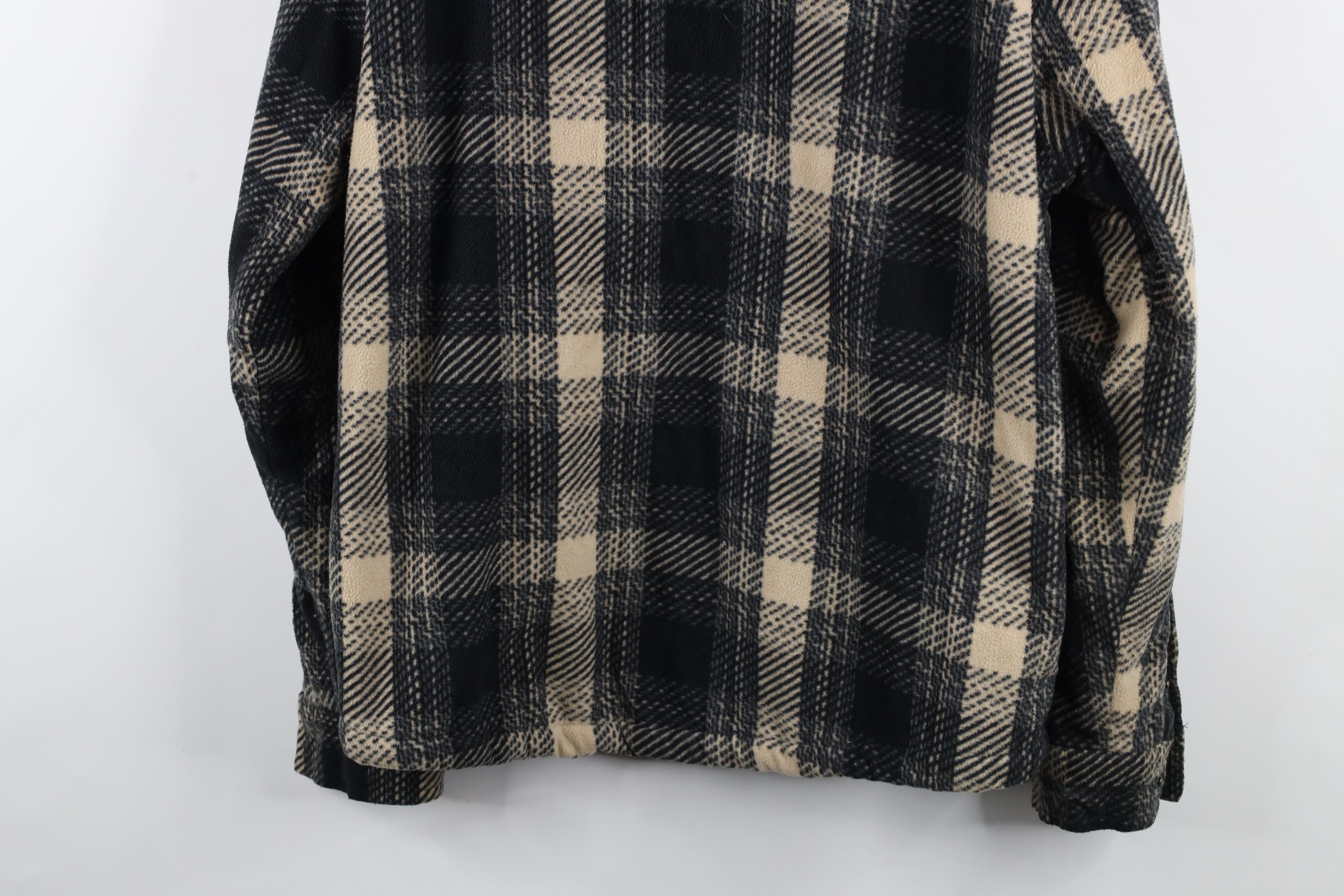 Aeropostale × Vintage Vintage 90s Y2K Aeropostale Fleece Lined Hooded Shirt Jacket Size US L / EU 52-54 / 3 - 16 Thumbnail