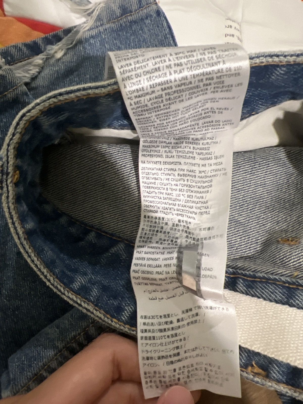 Maison Margiela MM6 Maison Margiela Blue 5 Pockets Jeans Size US 30 / EU 46 - 8 Thumbnail