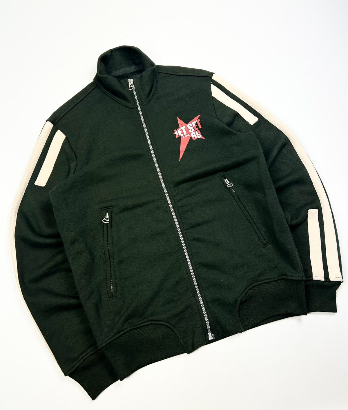 JET SET × Patagonia × Vintage Vintage Jet Set Zip up Sweatshirt Star Logo Archive Y2k Size US S / EU 44-46 / 1 - 2 Thumbnail