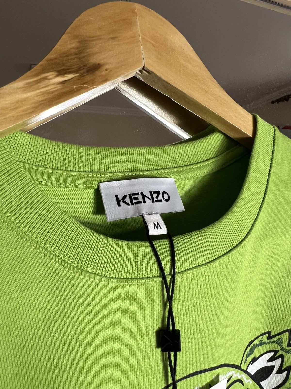 Kenzo Kenzo M T-Shirt Tee Big logo tiger Green Men’s Y2K Size US M / EU 48-50 / 2 - 6 Thumbnail