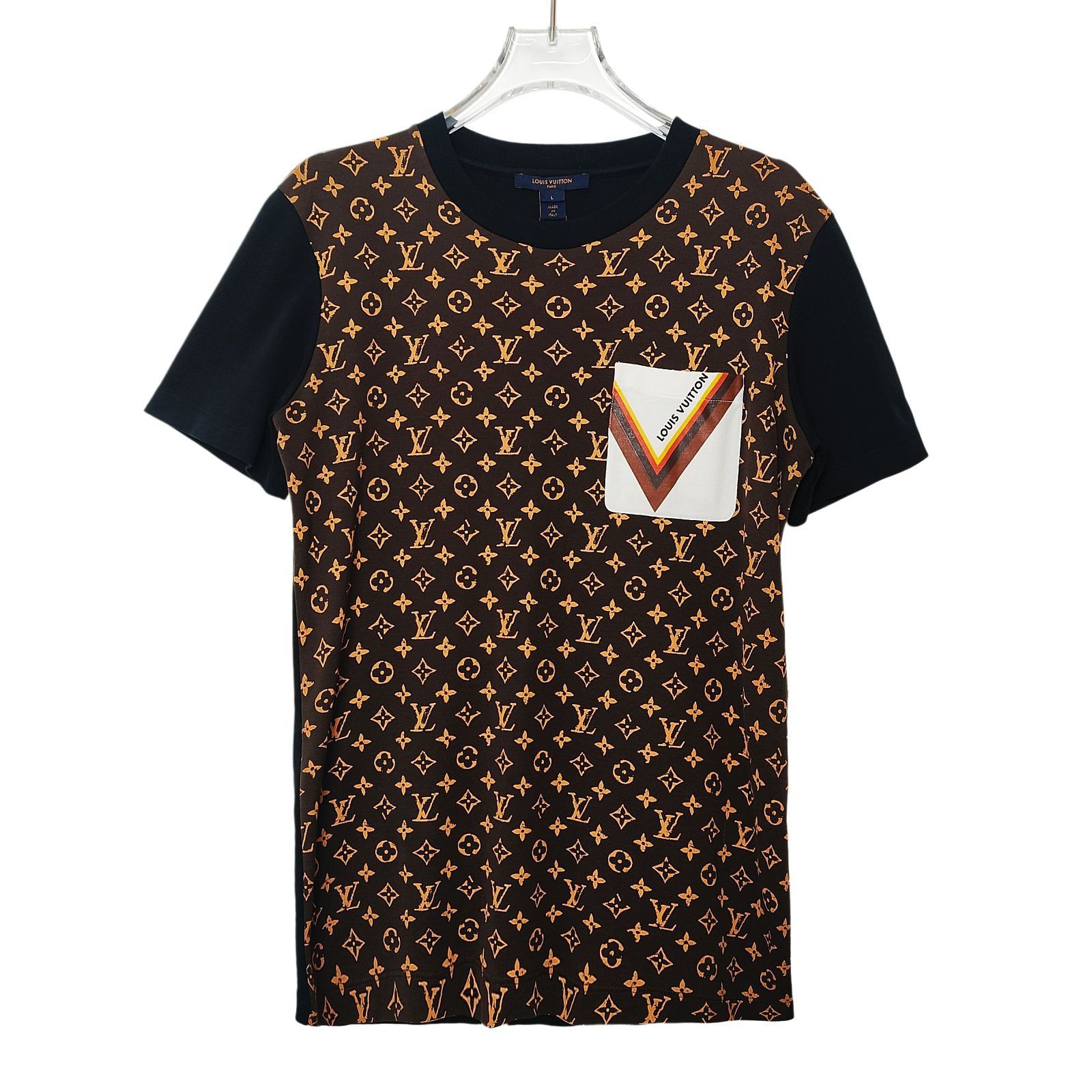 Louis Vuitton Louis Vuitton Monogram Pocket T-Shirt Size L Size L / US 10 / IT 46 - 1 Thumbnail