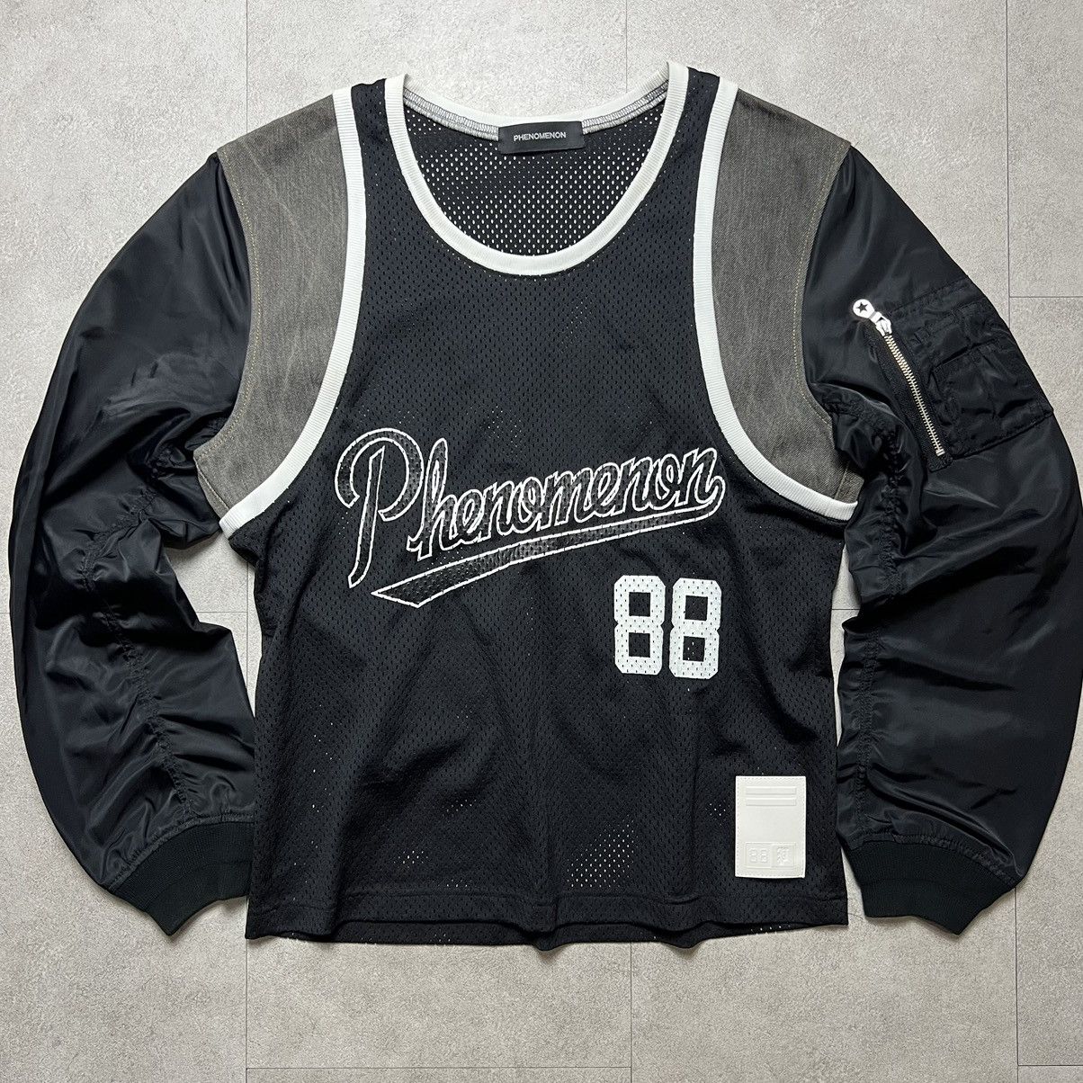 PHENOMENON Phenomenon Basket Game MA-1 Bomber Jacket Size US XL / EU 56 / 4 - 1 Thumbnail