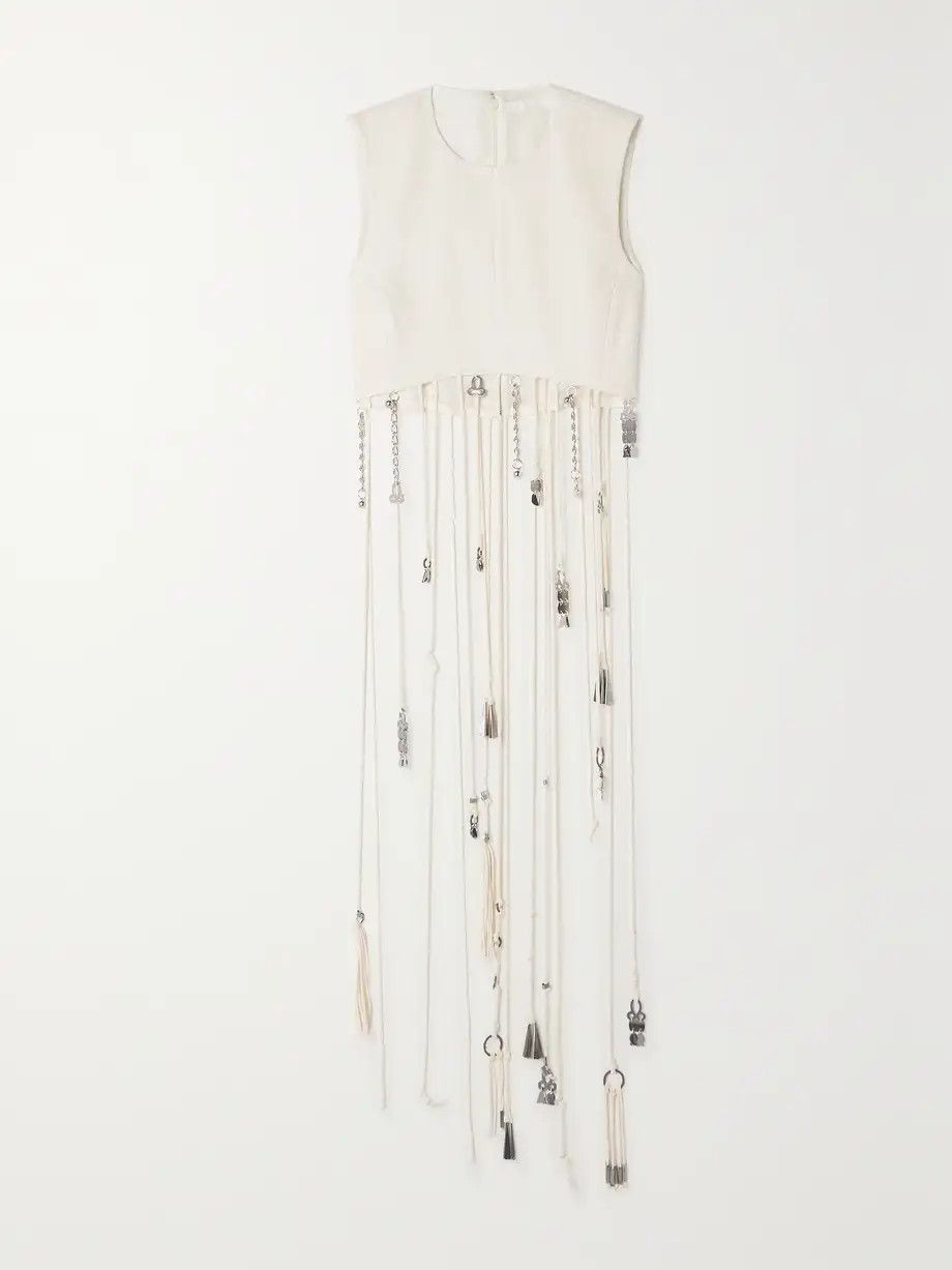 Chloe o1y0825 Silk Blouse in Ivory Size XS / US 0-2 / IT 36-38 - 1 Thumbnail