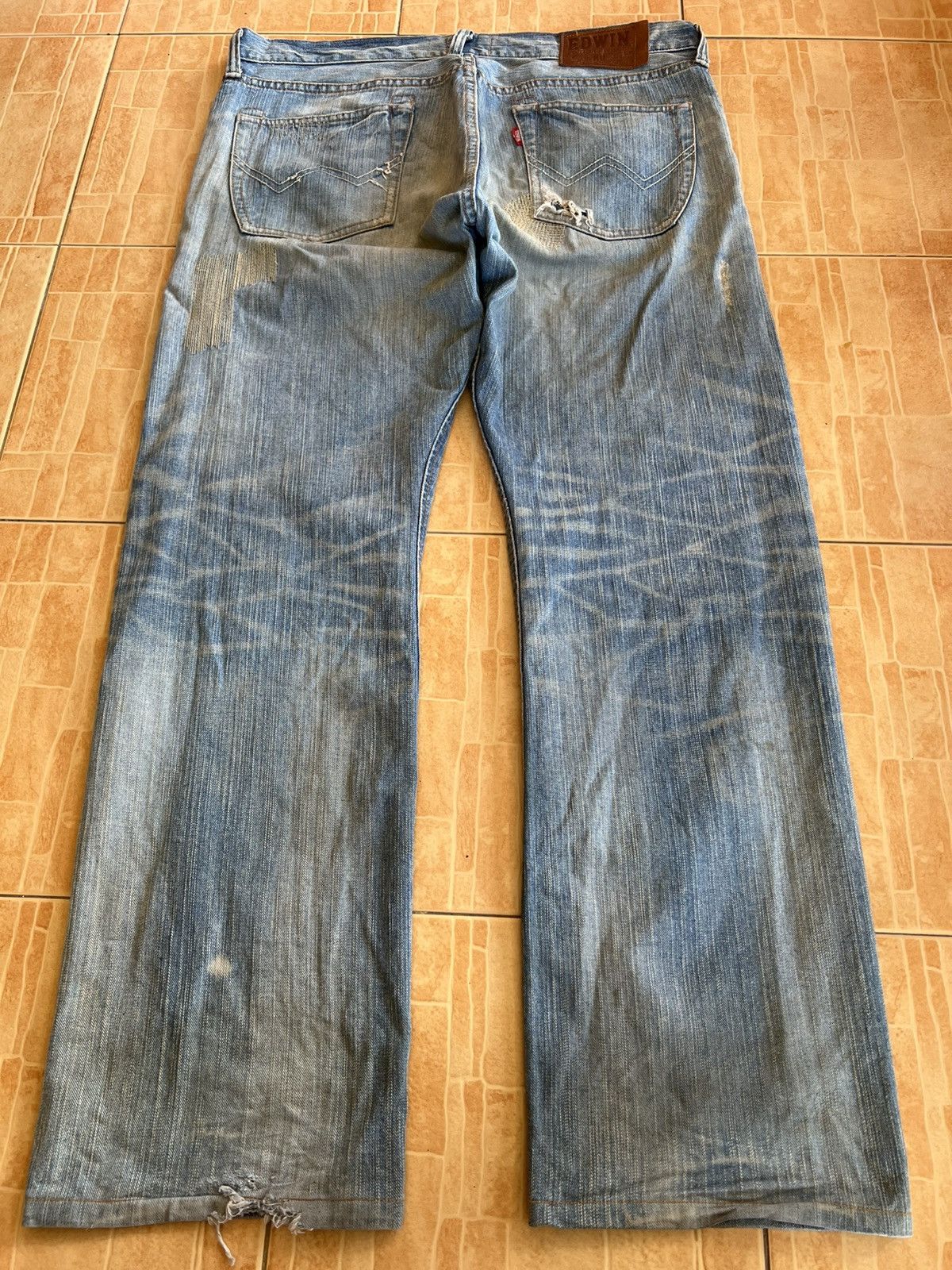 Edwin Vintage Edwin Distress Mud Wash Jean Size US 38 / EU 54 - 2 Thumbnail