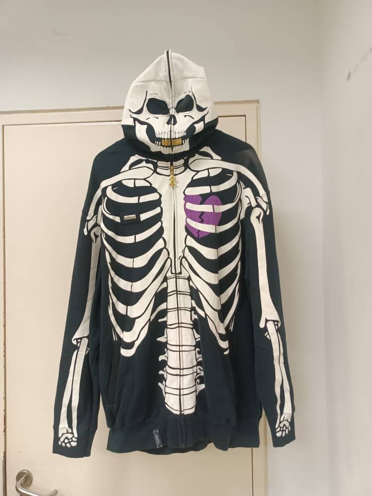 LRG LRG Lifted Research Group Dead Serious Hoodie (minor faded) Size US XXL / EU 58 / 5 - 1 Thumbnail