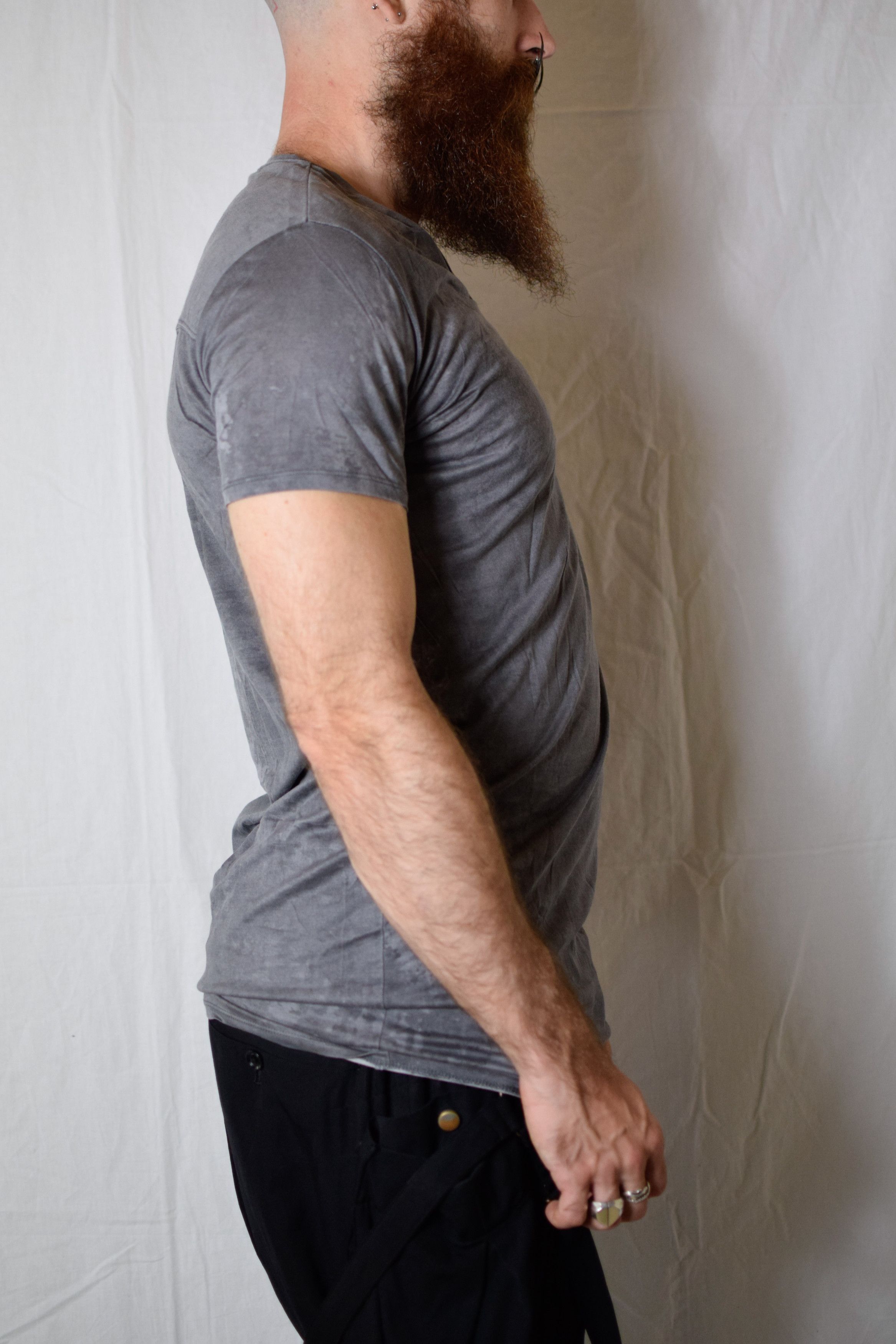 Julius MA_Julius SS11 Grey Top - 340CUM63 Size US L / EU 52-54 / 3 - 5 Thumbnail