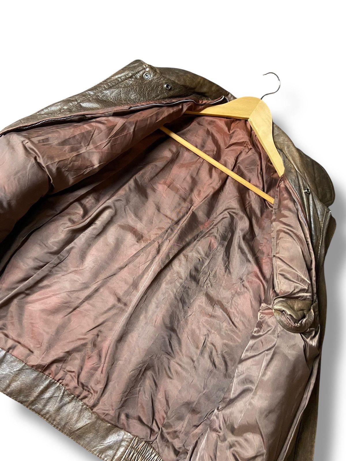 Japanese Brand Japanese Brand Leather Jacket with Double Pocket (147) Size US XS / EU 42 / 0 - 3 Thumbnail