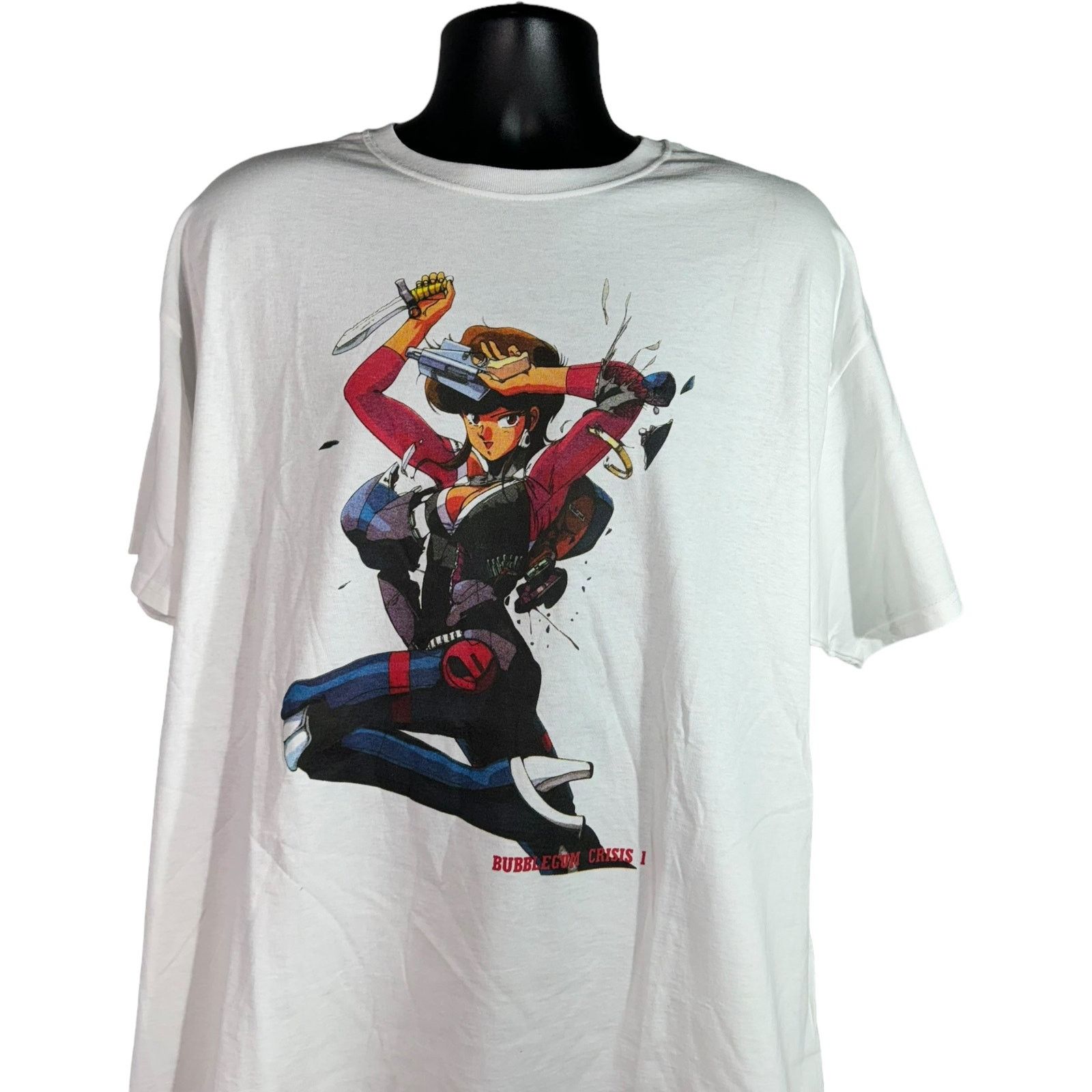 Vintage Bubblegum Crisis Anime Tee Size US XL / EU 56 / 4 - 2 Thumbnail