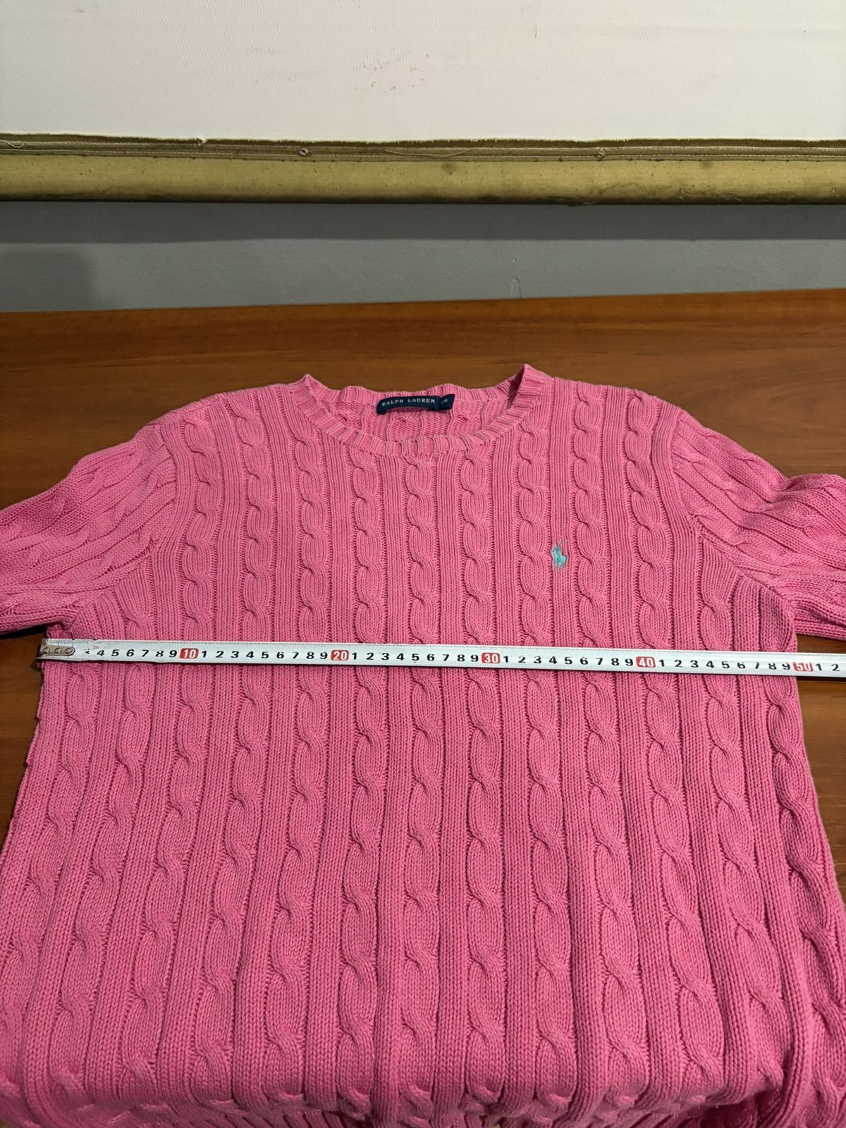 Ralph Lauren Ralph Lauren Cable-Knit Jumper & Sweater Men’s Pink L Size L / US 10 / IT 46 - 14 Thumbnail
