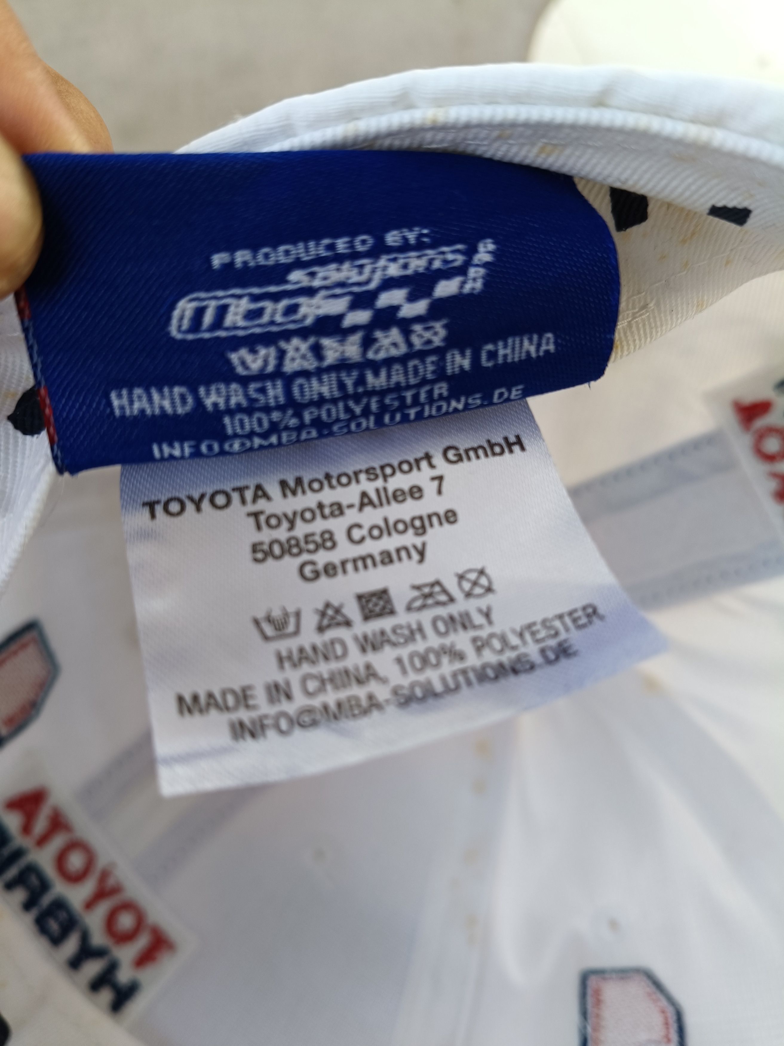 Japanese Brand × Other Toyota HYBRID 2014 WEC Champions Cap Driver Size ONE SIZE - 7 Thumbnail