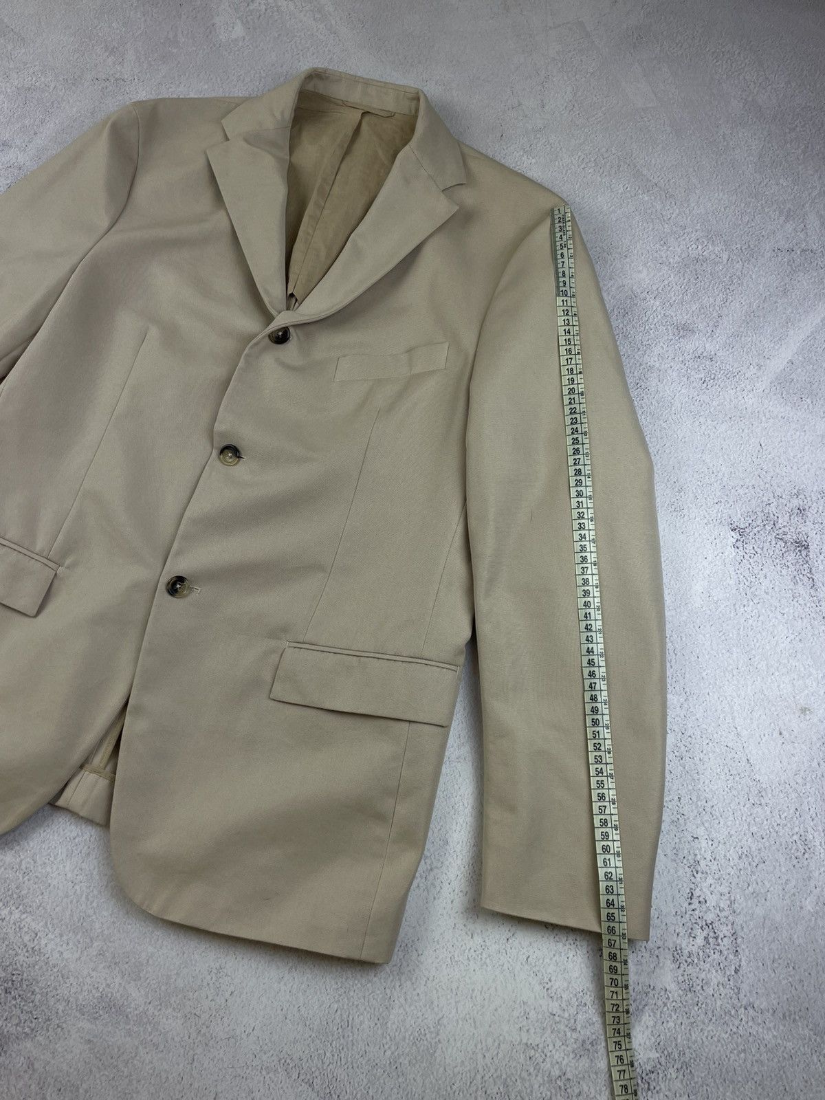 Jil Sander Jil Sander Men’s Cotton Blend Blazer Jacket EU 52 / US 42 Size 52R - 19 Thumbnail